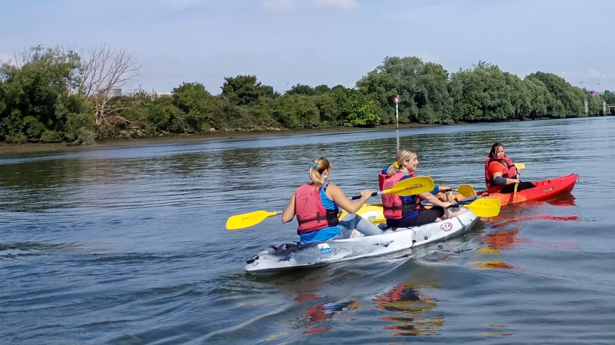 Initiation au kayak