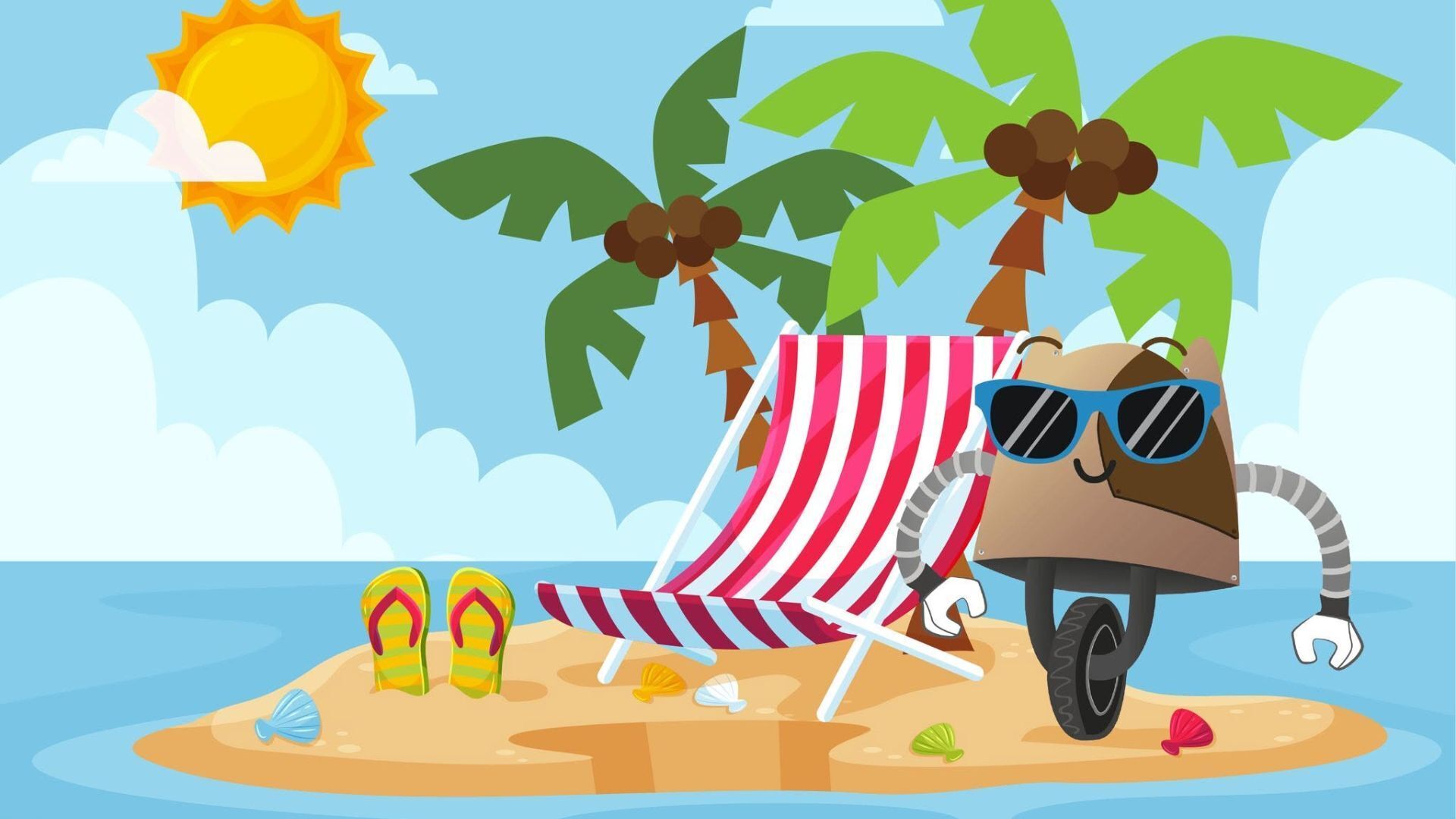 Atelier 4-10 ans : Crée ton décor de plage