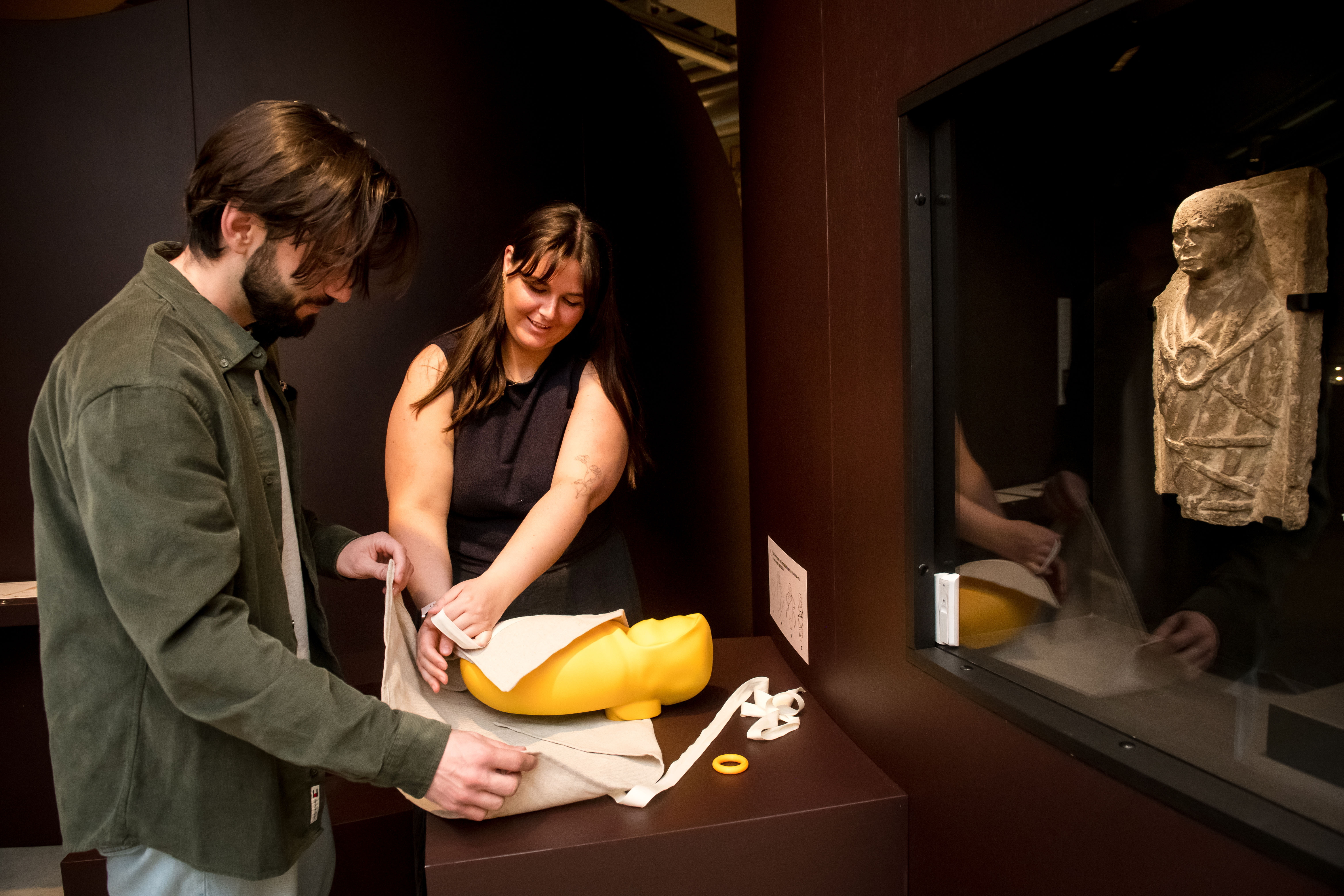 Visite guidée audiodécrite de l’exposition Maternités, archéologie de la figure maternelle
