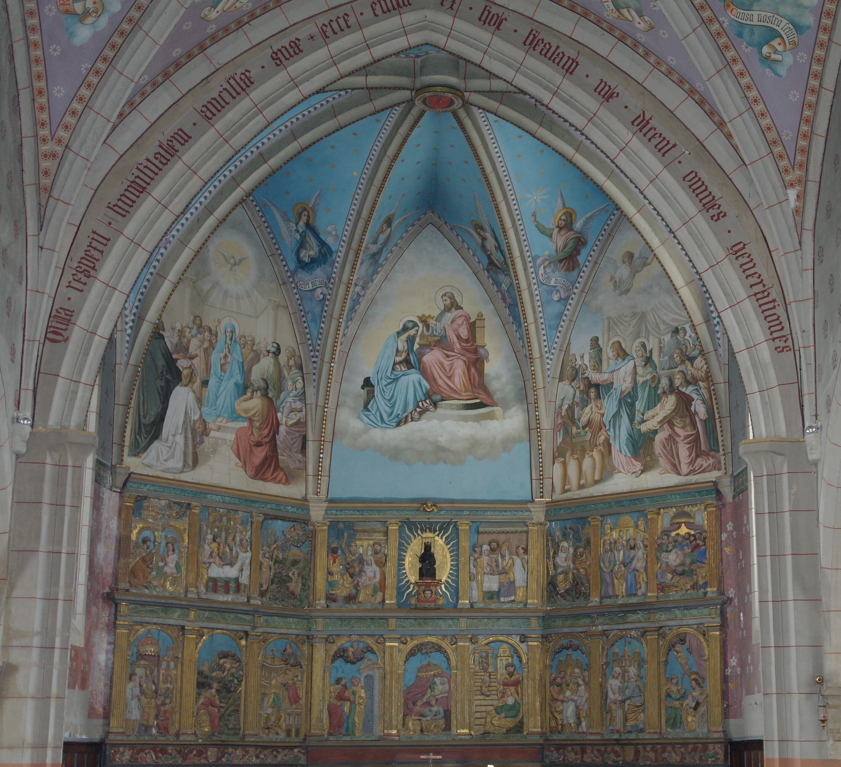 Visite de la chapelle Notre-Dame de Polignan