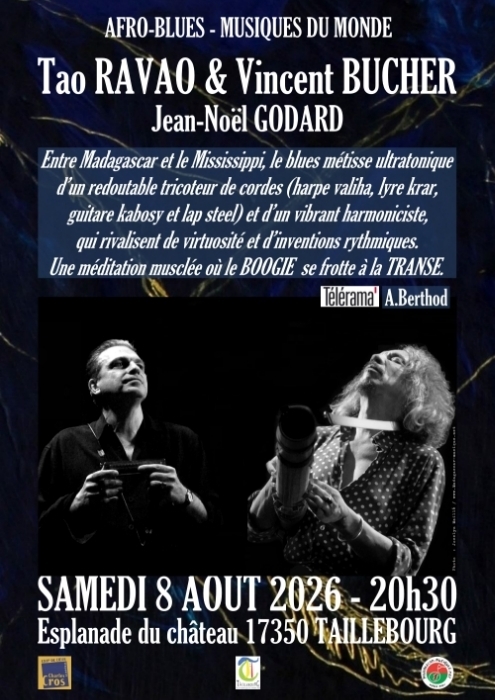 Tao RAVAO, Vincent BUCHER et Jean-Noël GODARD à Taillebourg  (17)