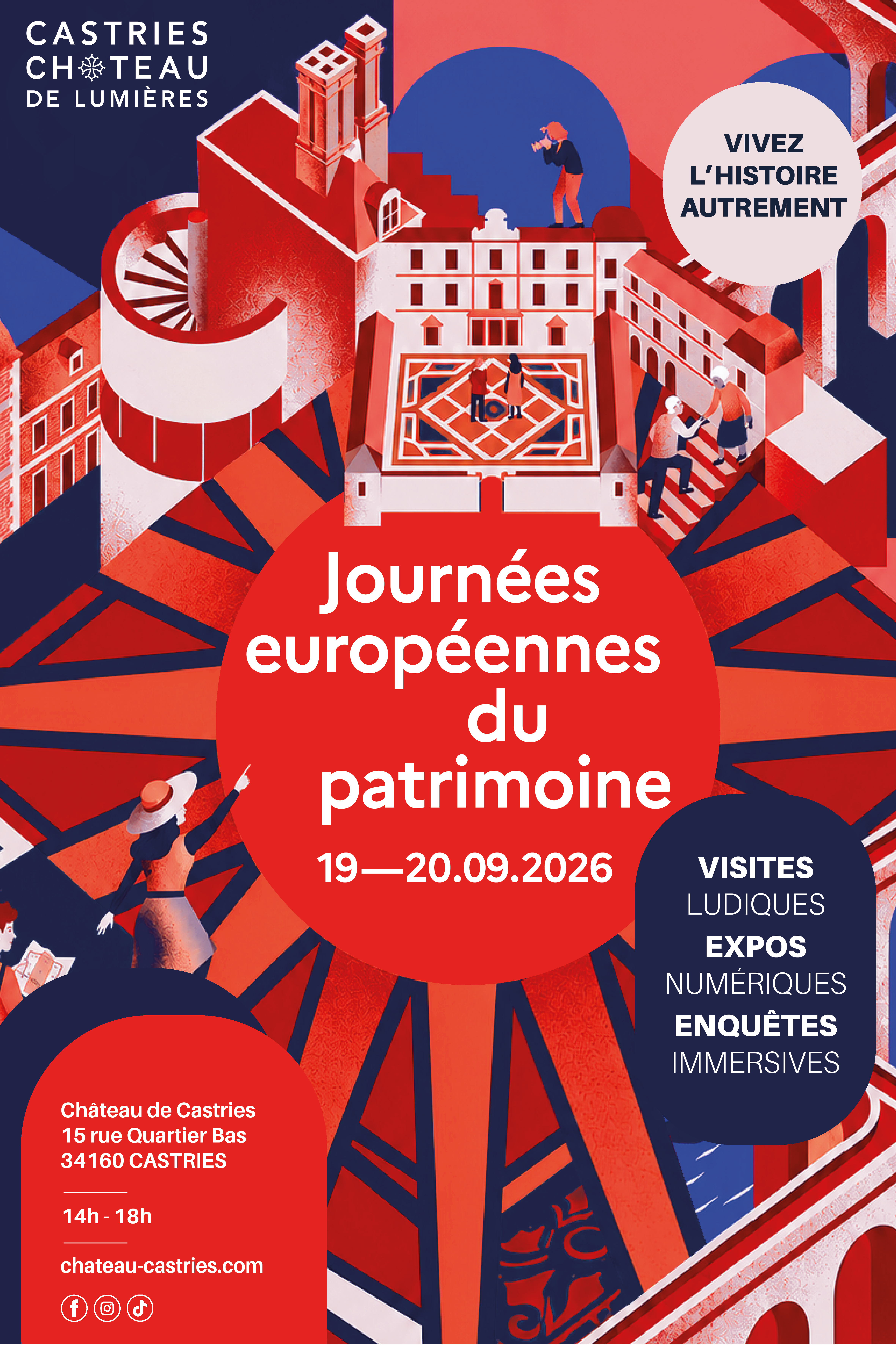 Visite libre pour la réouverture du Château de Castries