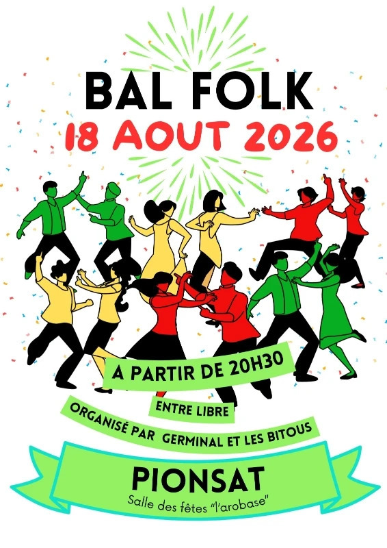 bal folk animé par des musiciens locaux