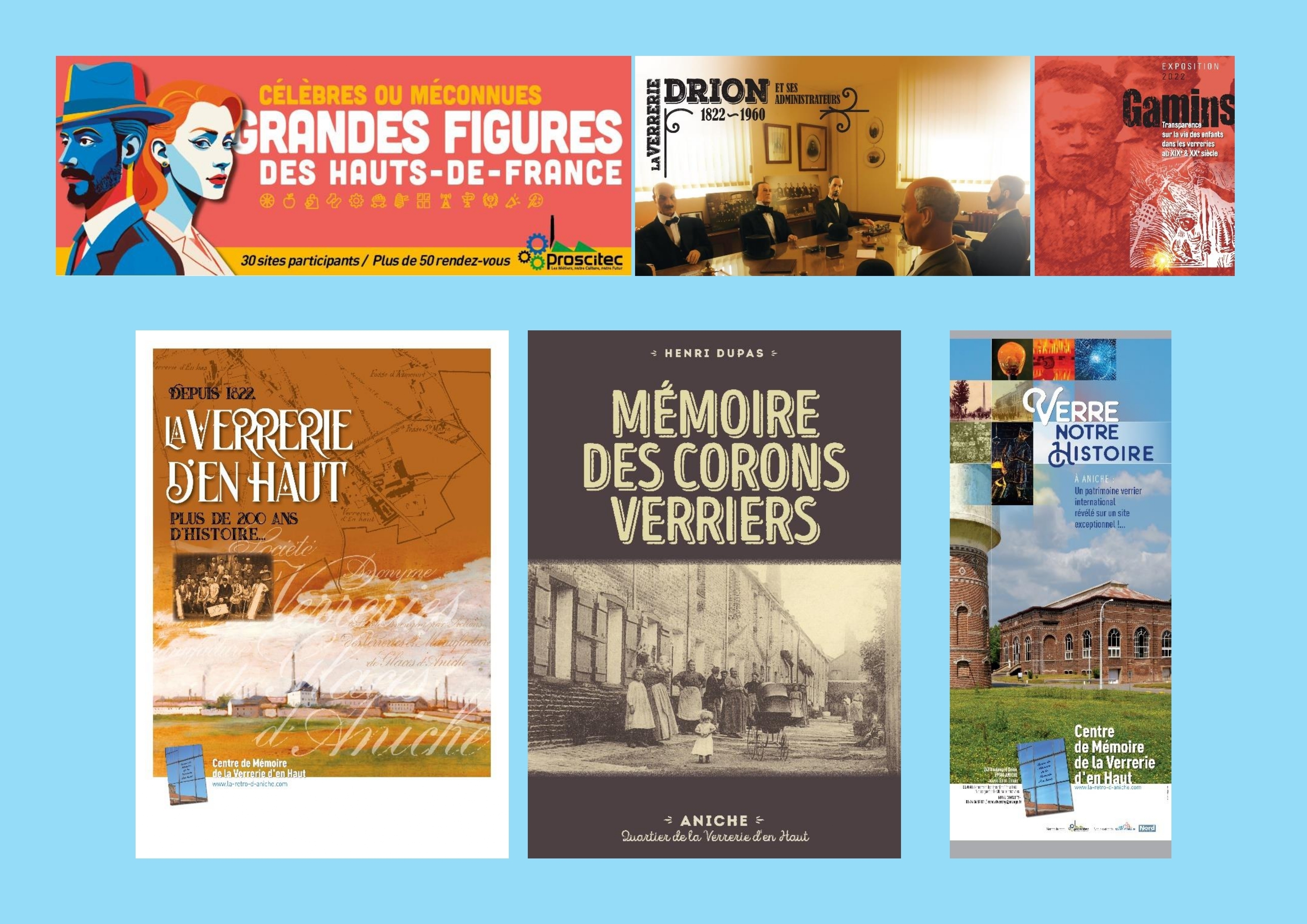 VISITE LIBRE du CENTRE de MÉMOIRE de la VERRERIE d'en HAUT à ANICHE 59580