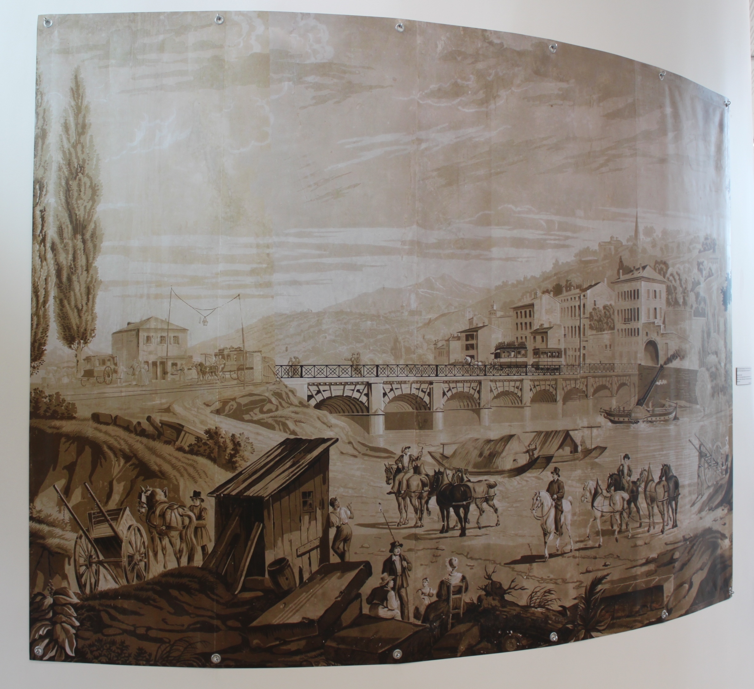Exposition du papier peint panoramique Pignet