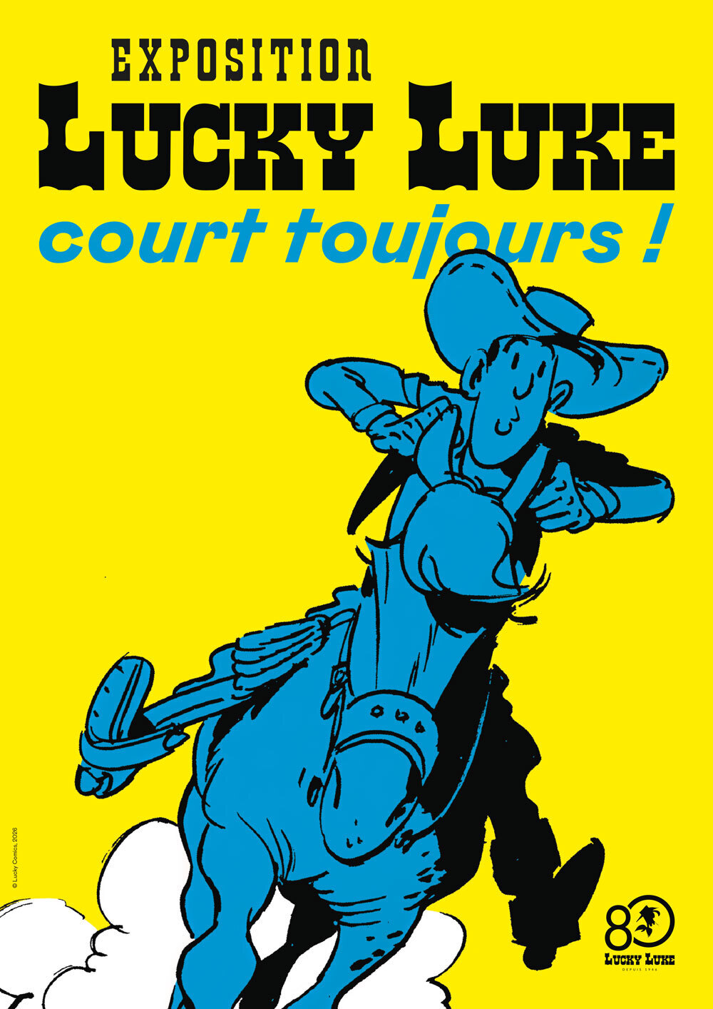 Visite guidée de l'exposition : Lucky Luke
court toujours !