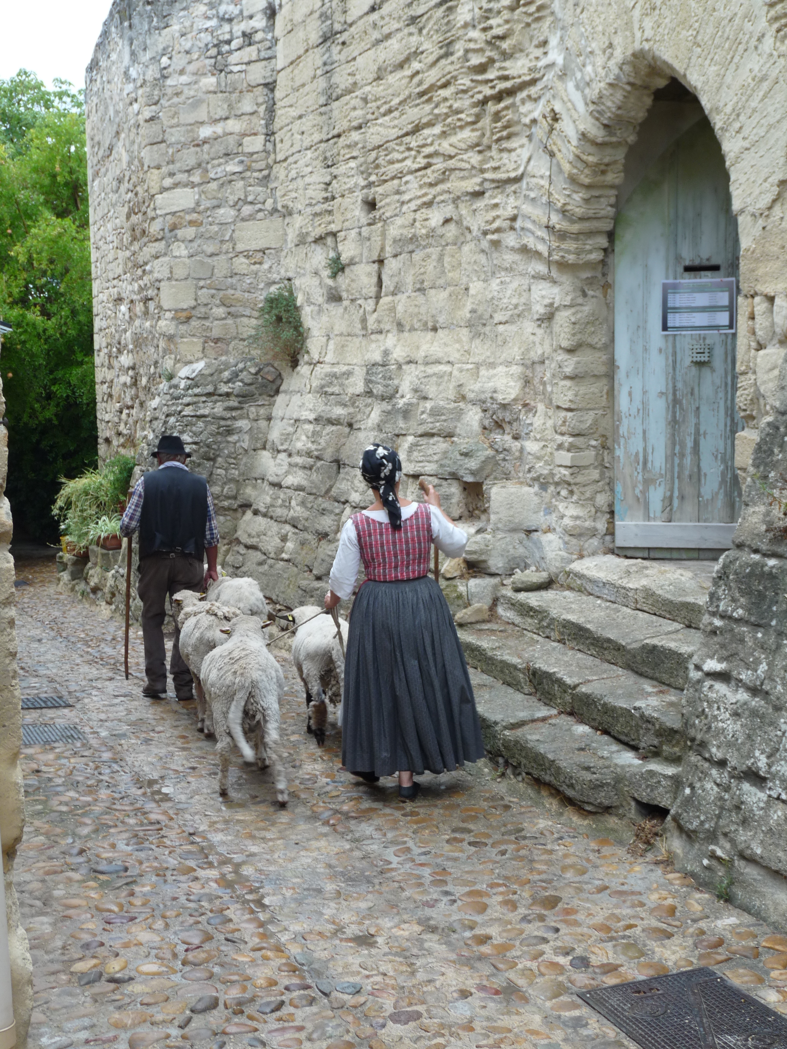 Animations traditionnelles dans les rues