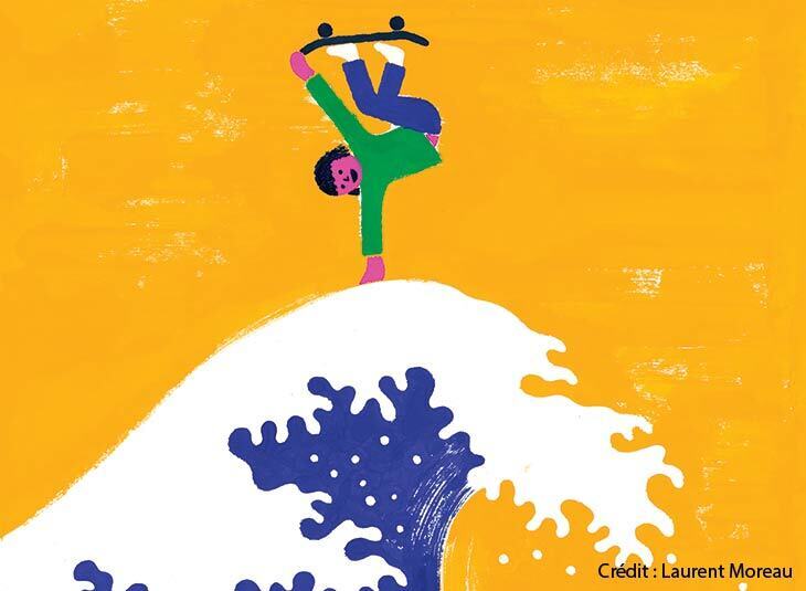 L’univers graphique et coloré de Laurent Moreau