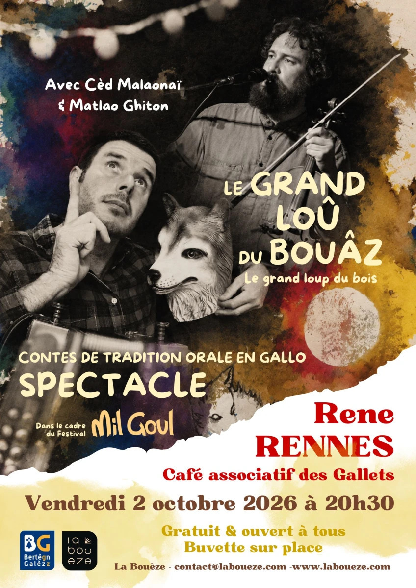 Le Grand Loup du Bois - Contes de tradition orale en gallo