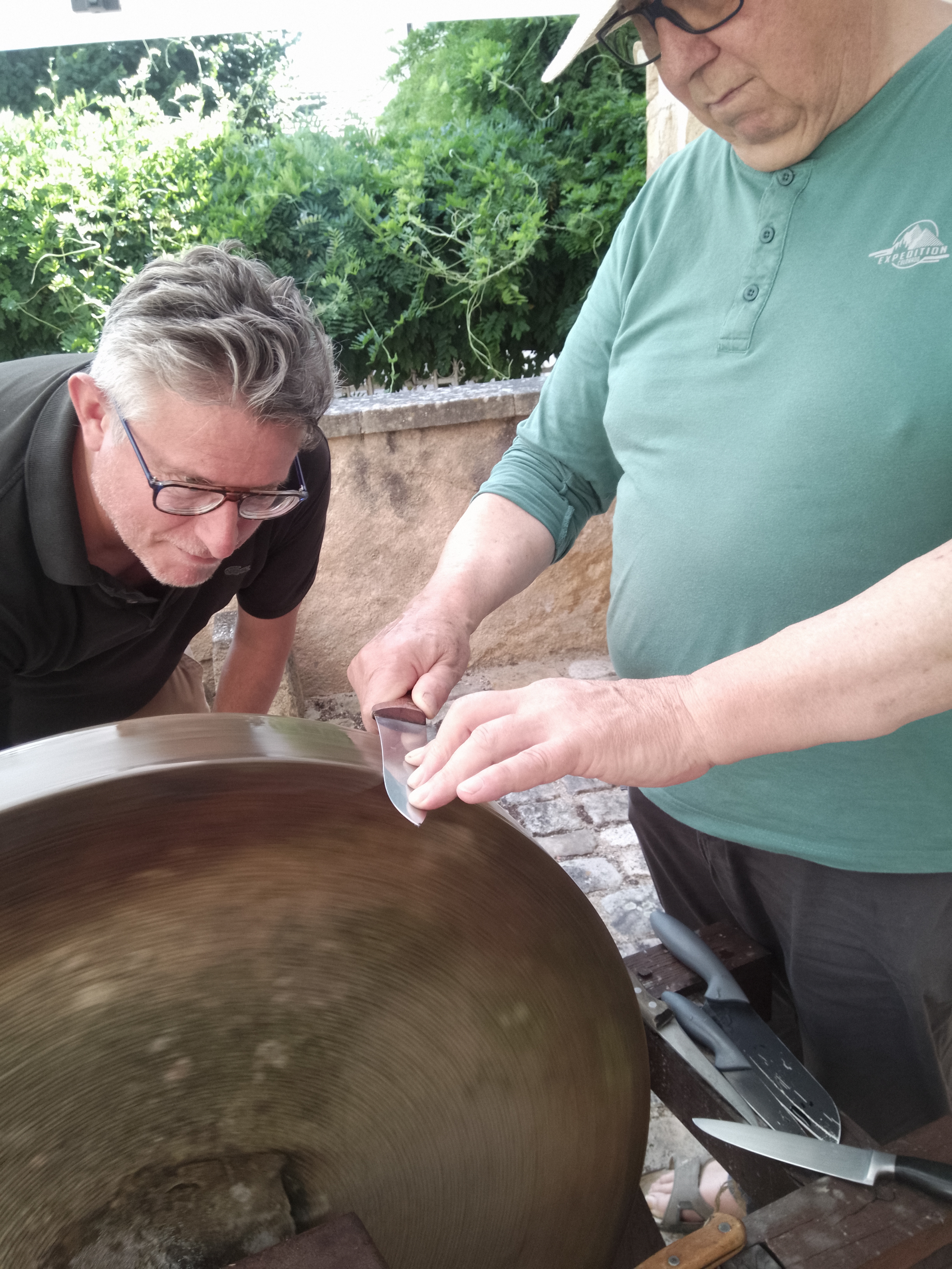 Aiguisage de couteaux