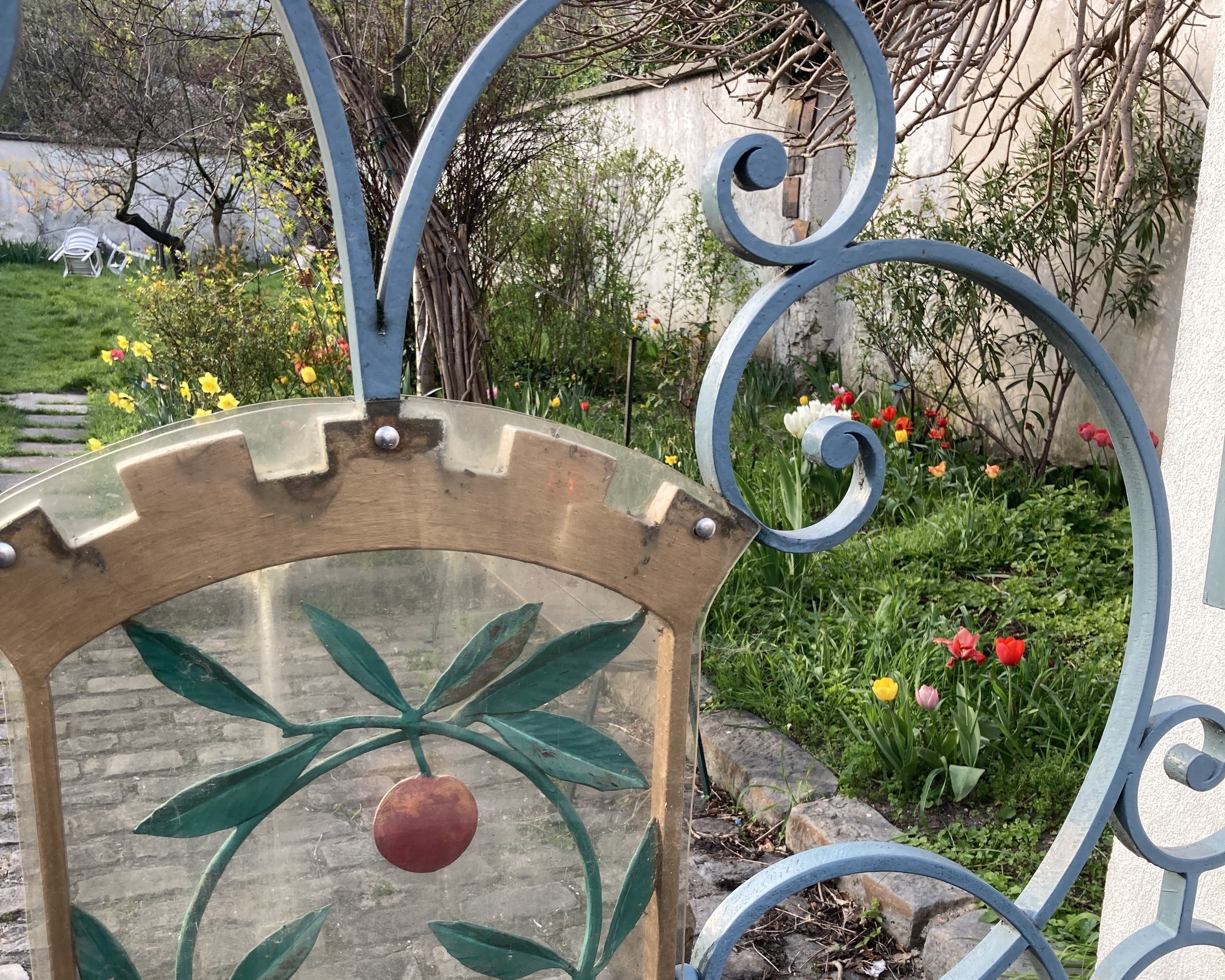 Visite du Clos à Pêches de Bagnolet