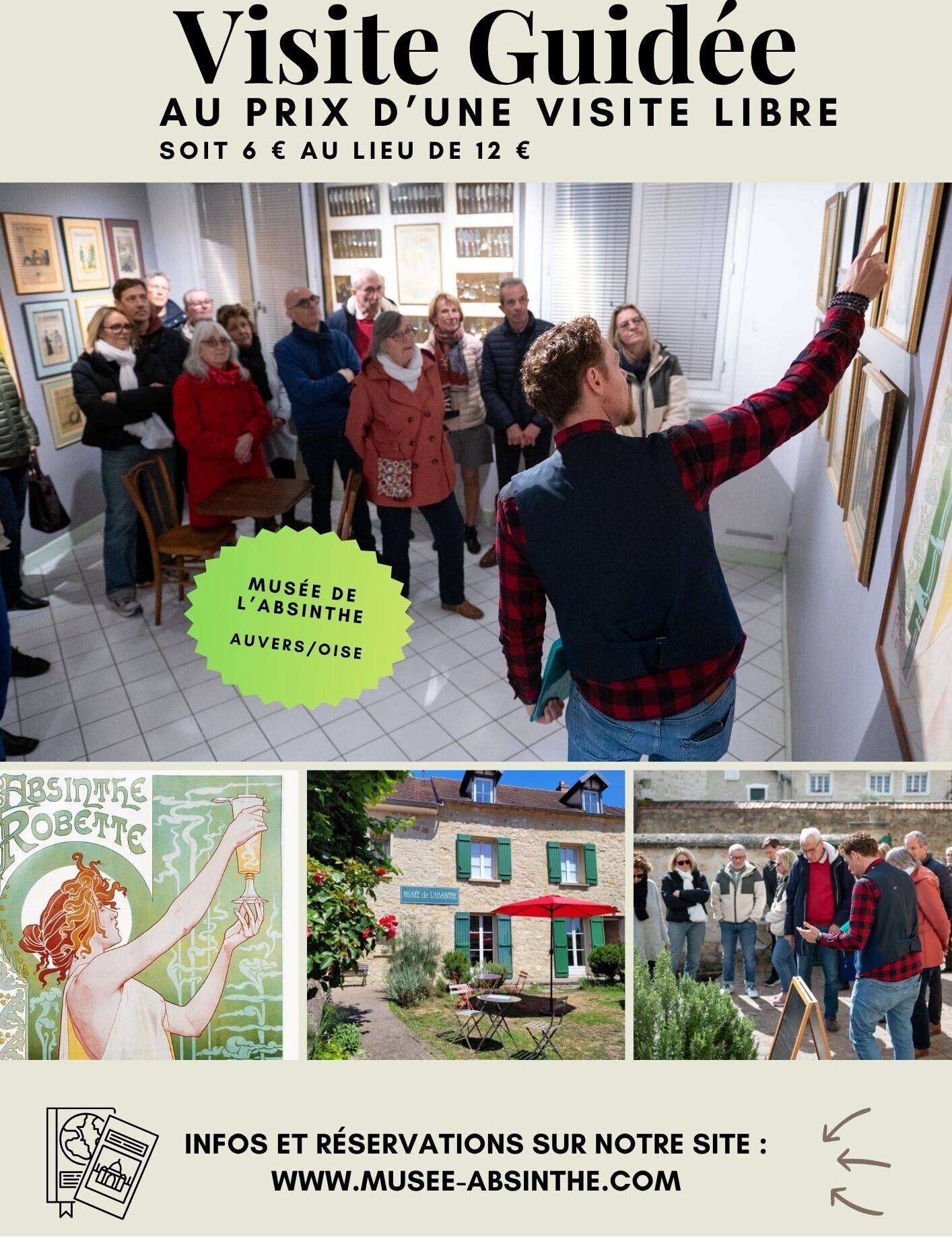 Visite libre du musée (Jardin en accès libre)