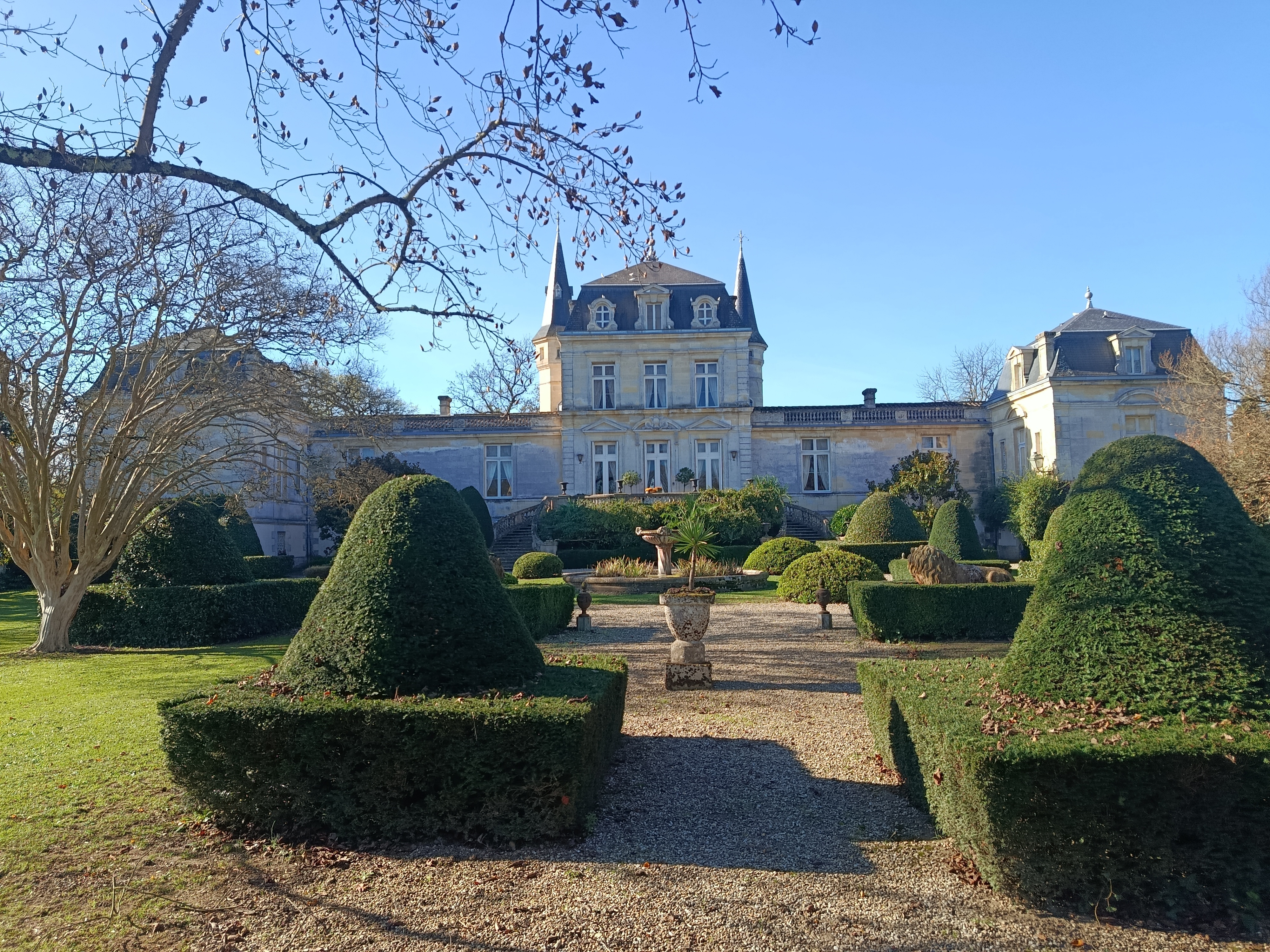 Visite accompagnée par les propriétaires du château et des jardins de Malleret