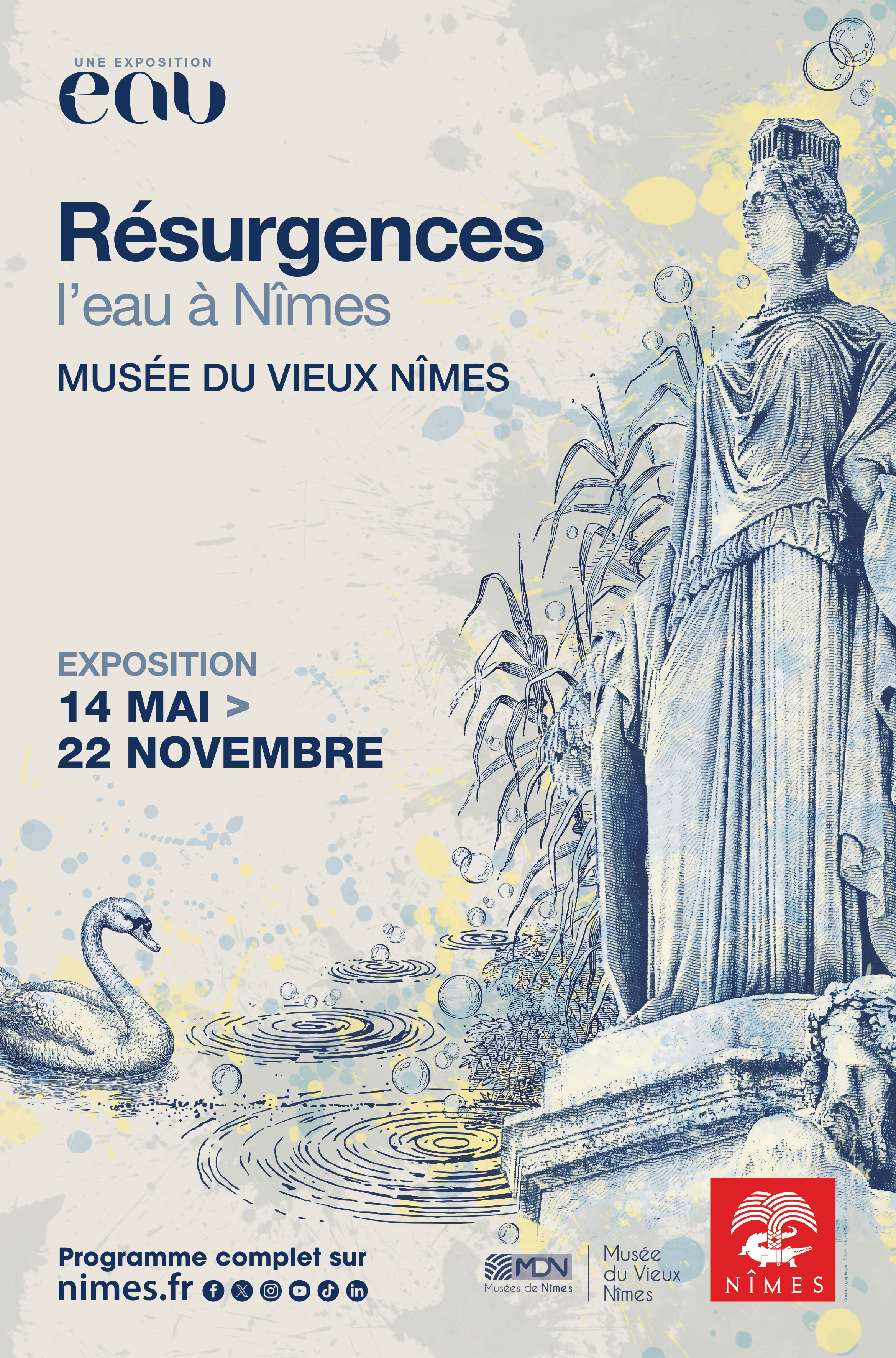 [Visite libre] Exposition « Résurgences, l’eau à Nîmes »