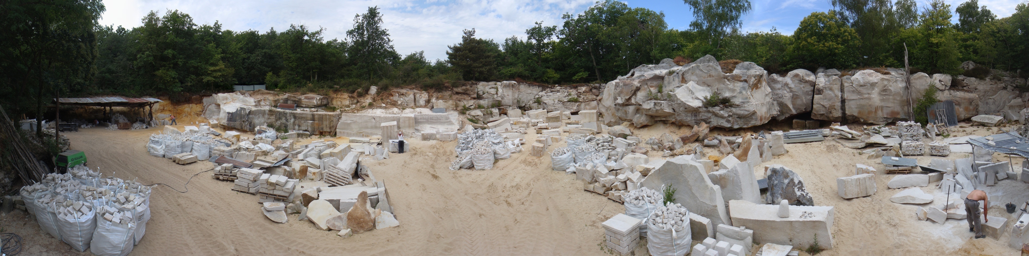 Visite animée de la carrière les grès de Fontainebleau