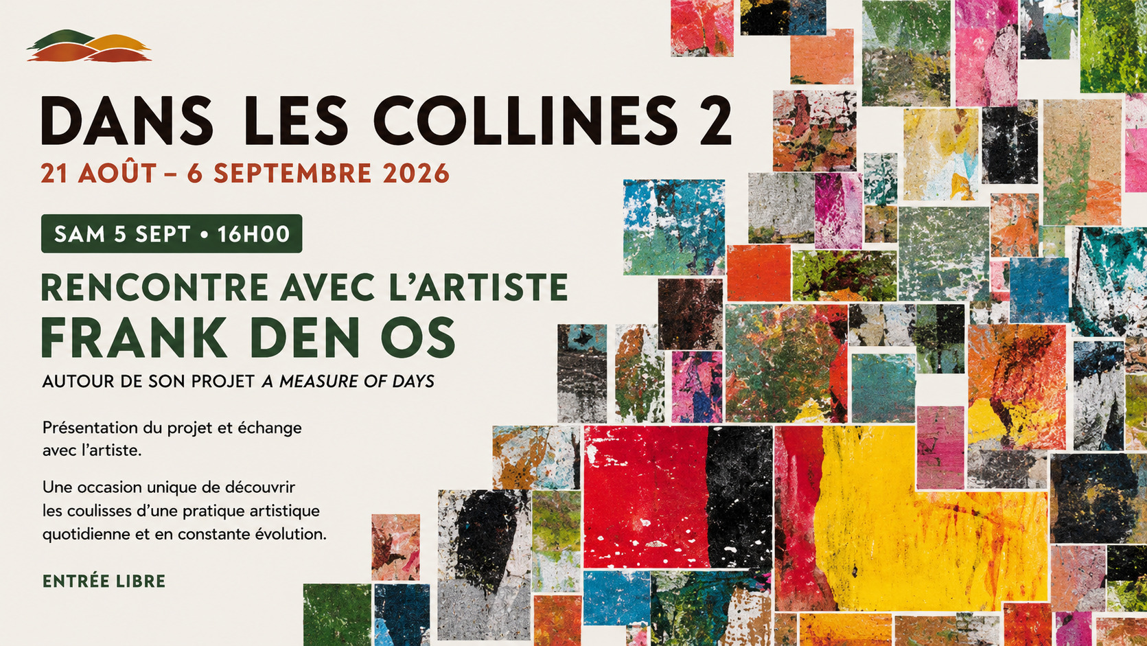 Frank den Os autour de son projet A Measure of Days