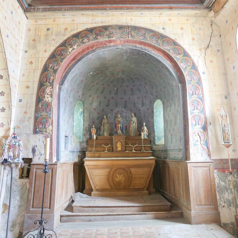 Visite de l'église de Mignières et visite virtuelle de la chapelle
