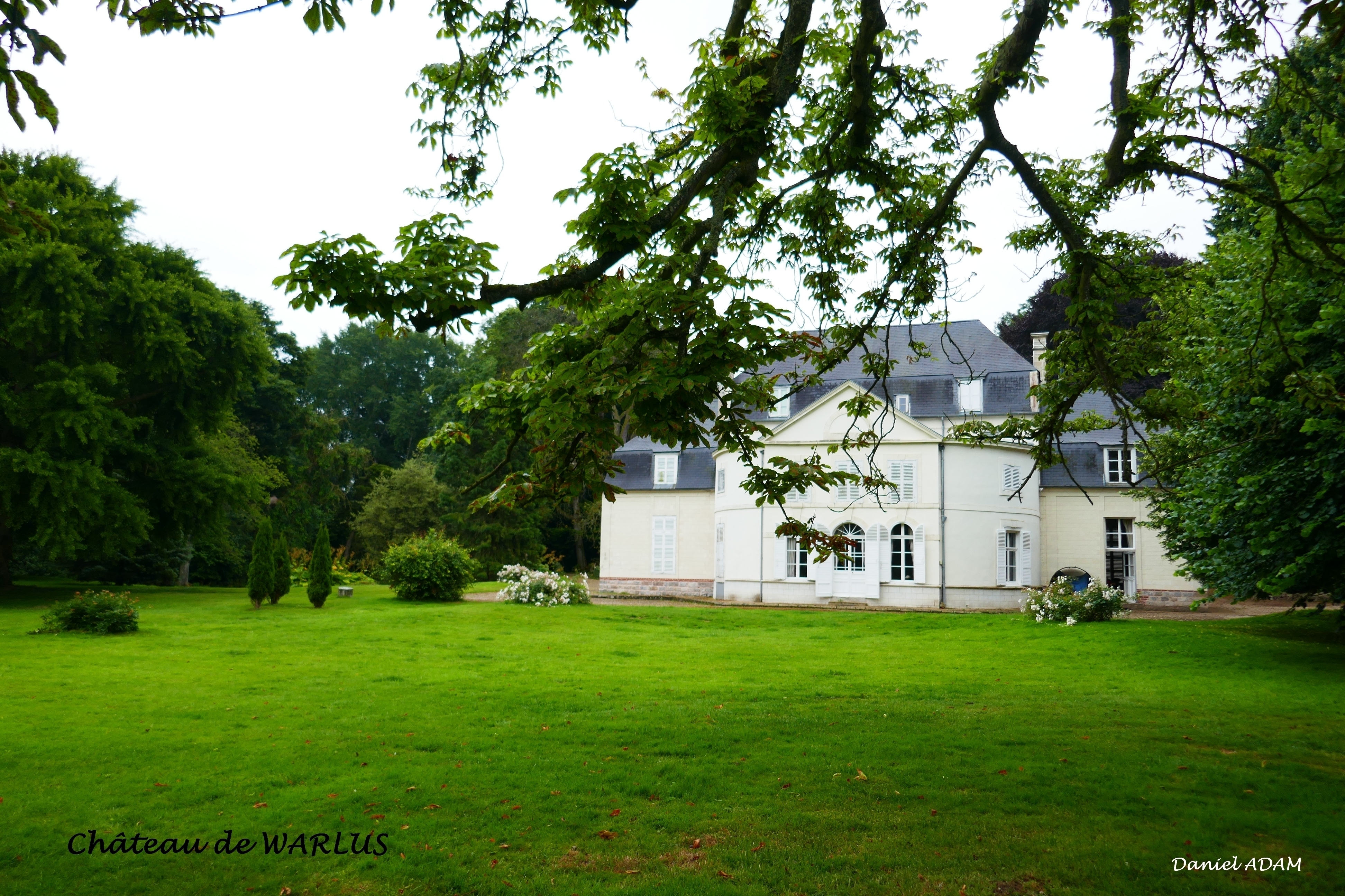 Visite du château et du verger de Warlus