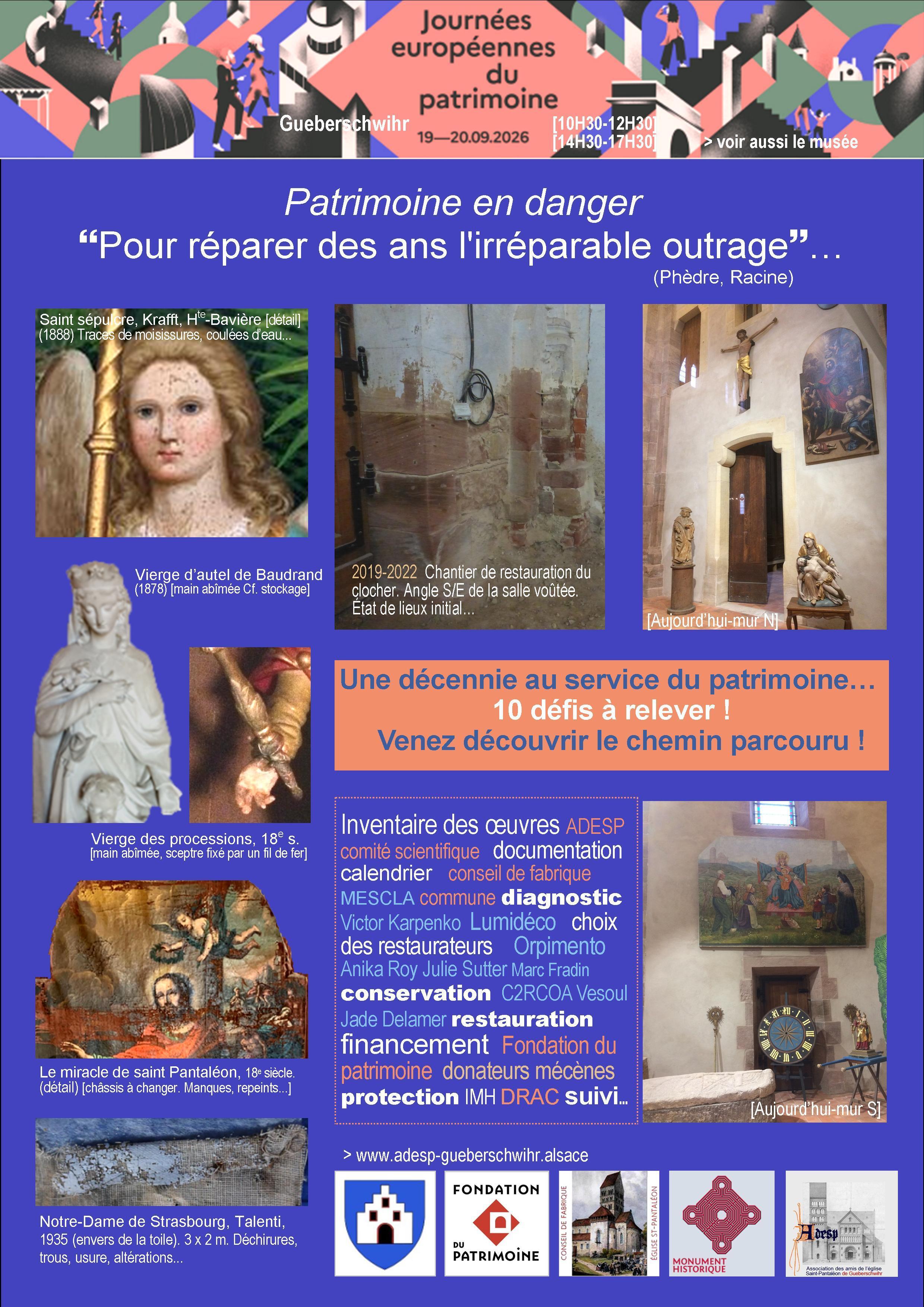 "Pour réparer des ans l'irréparable outrage"...