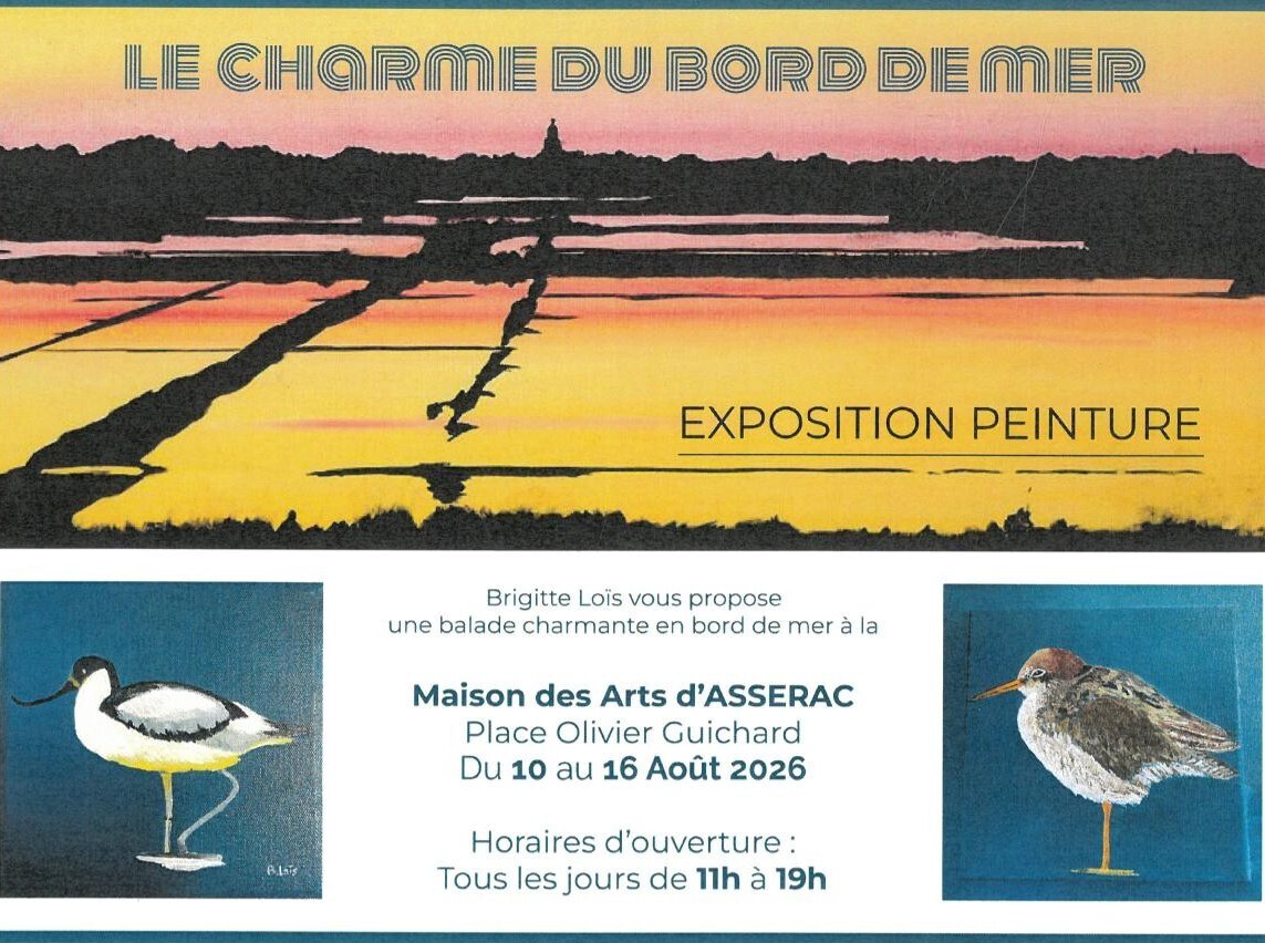 Exposition de peintures : "Le Charme du bord de mer"