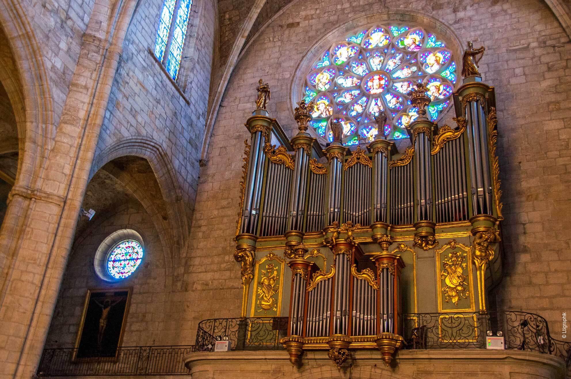 Visite commentée de l'orgue de la cathédrale Saint-Fulcran