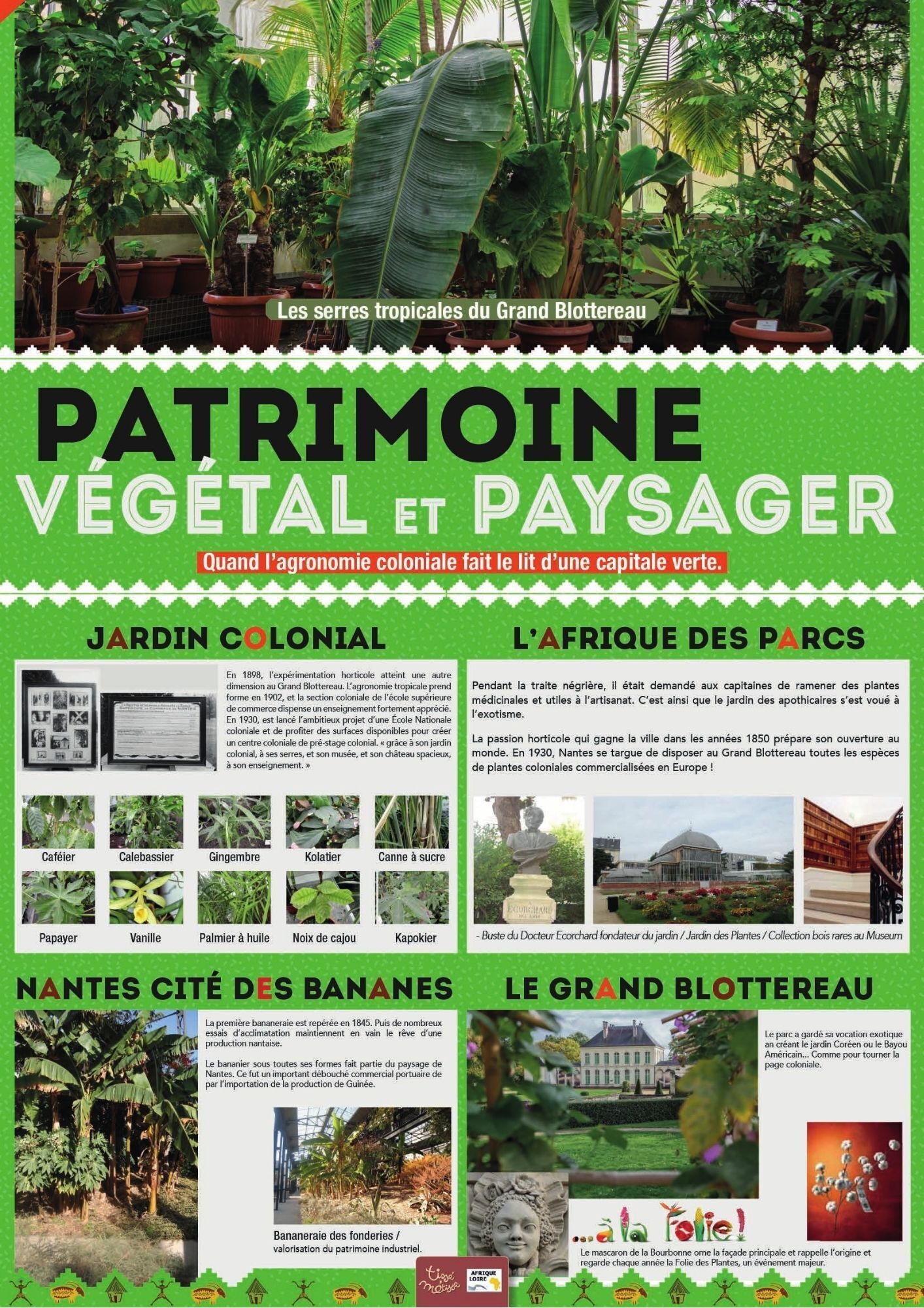 Afrikanité des Jardins Nantais