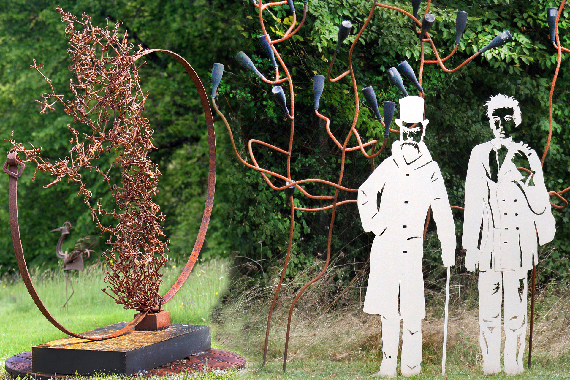 Exposition : art et littérature au jardin
