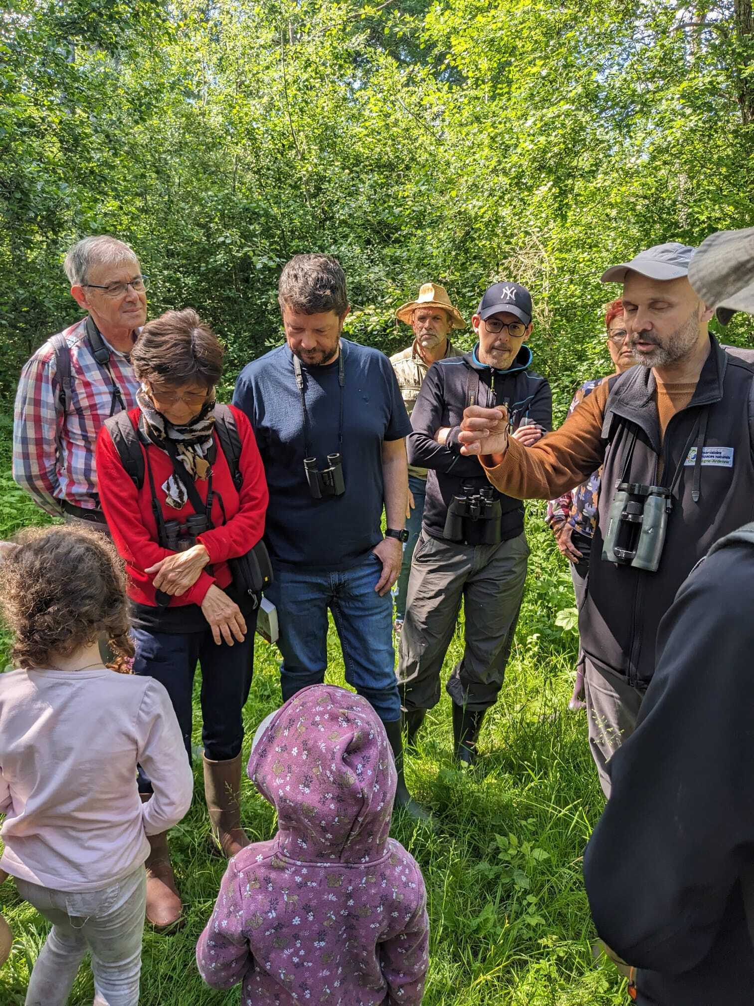 Visite guidée d'un des derniers marais tourbeux de Champagne crayeuse