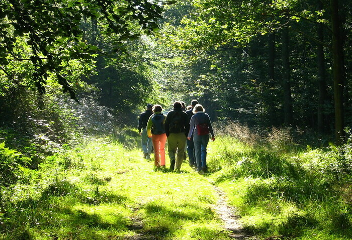 Une randonnée pas comme les autres permettant les rencontres avec la Nature, l'histoire locale et ... son voisin.