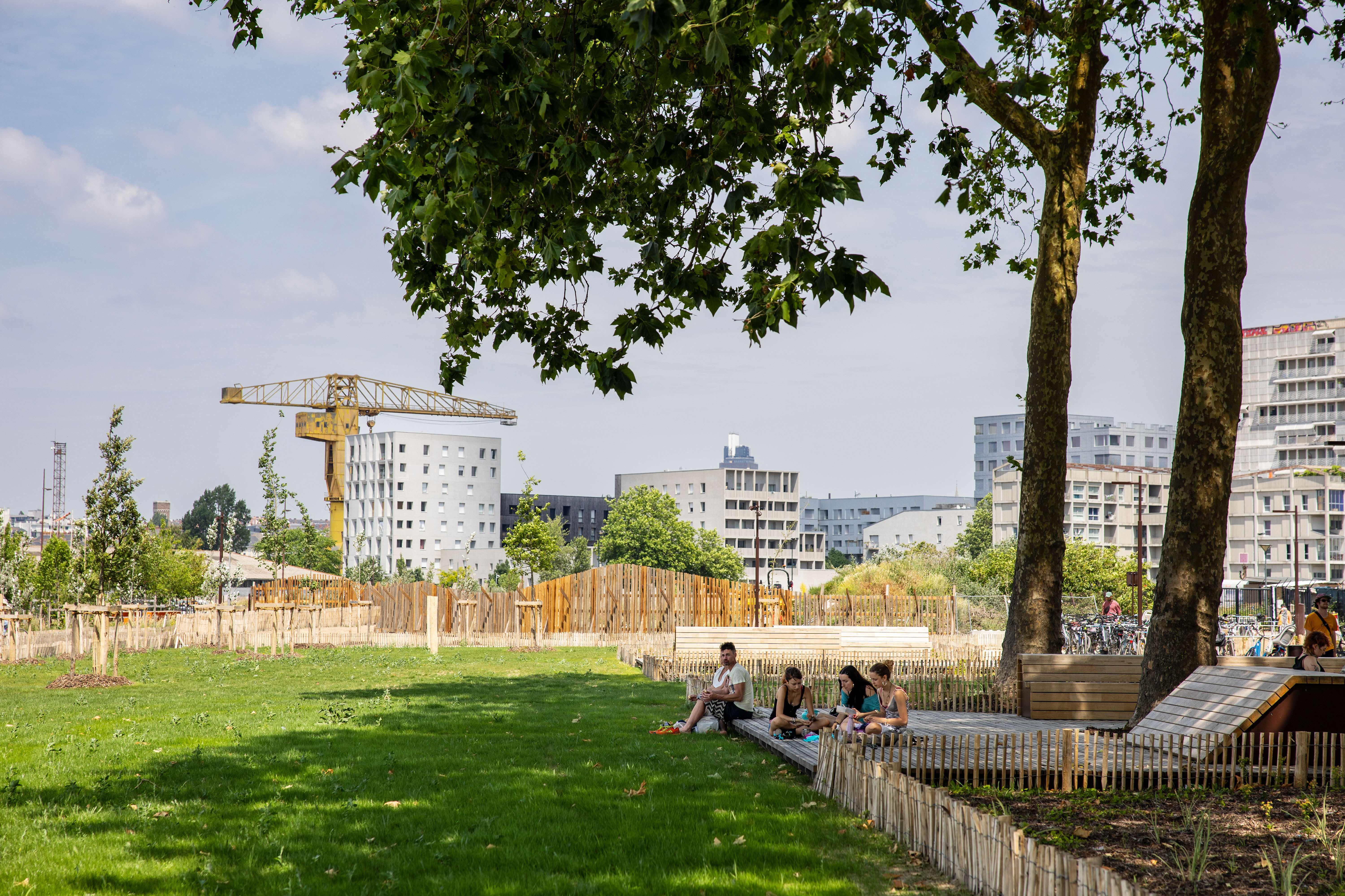 Balade urbaine : à la découverte des jardins de l'Estuaire et du jardin du Rail