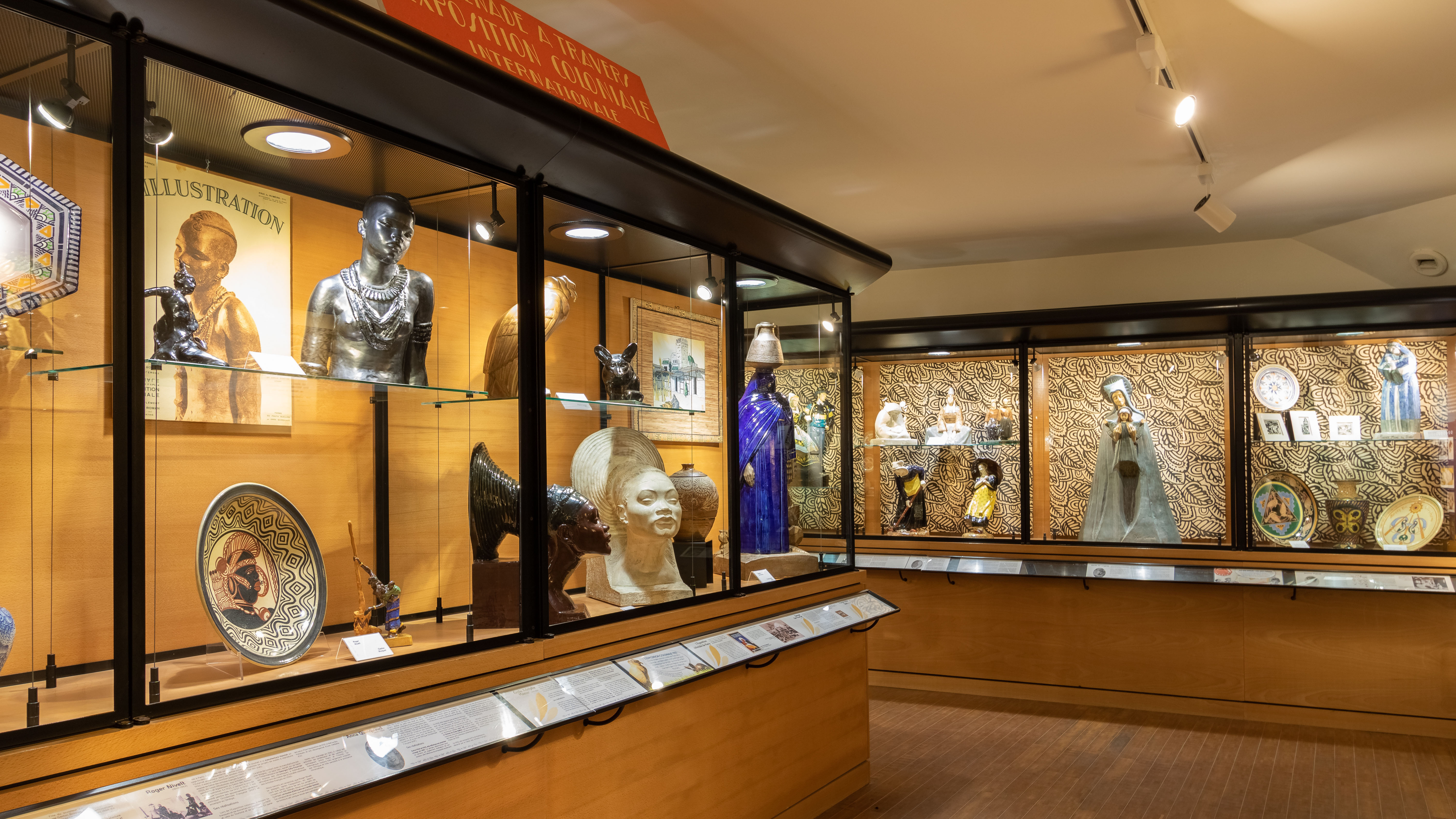 Visite de l'exposition permanente du Musée de la Faïence de Quimper