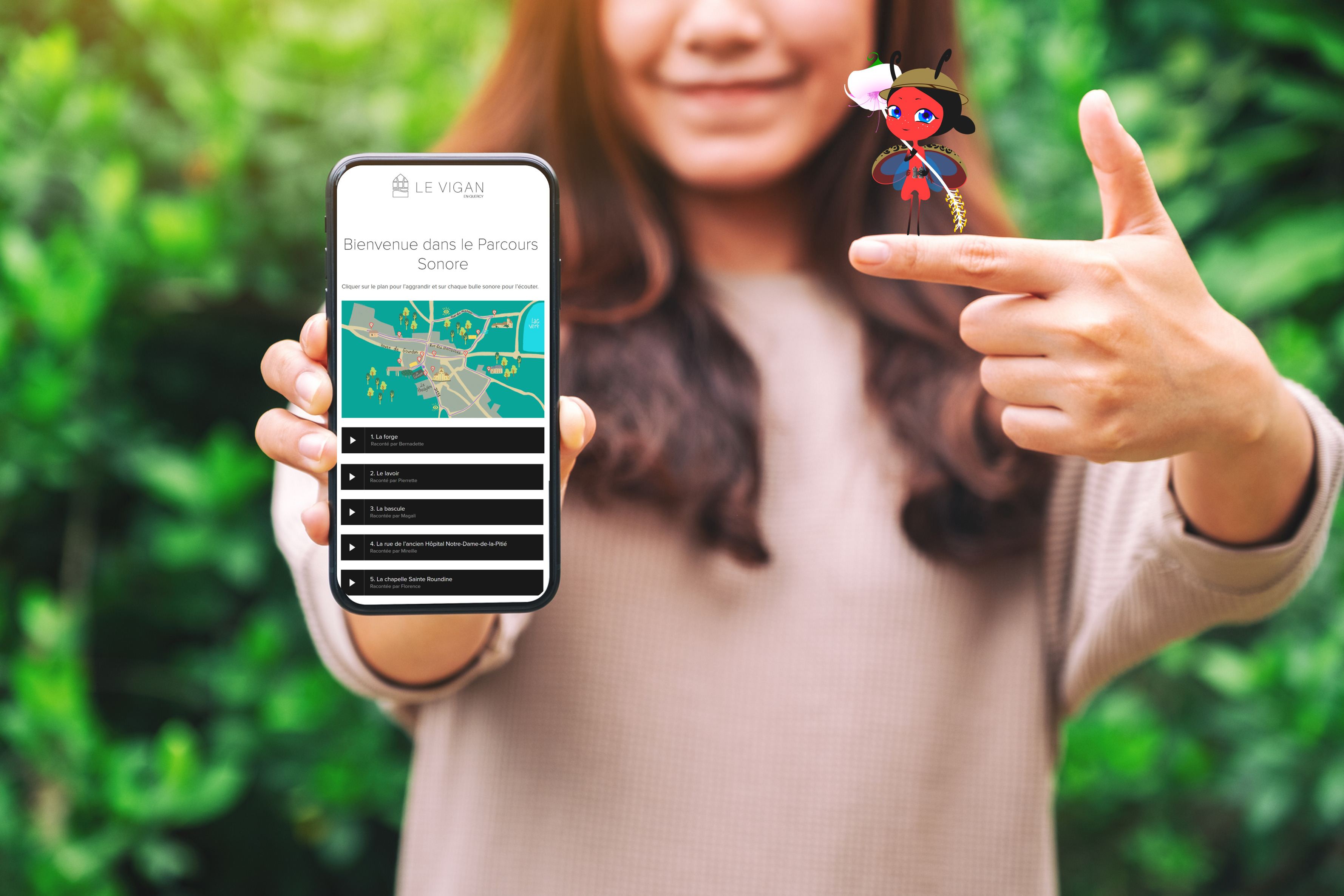 Visite libre du parcours sonore