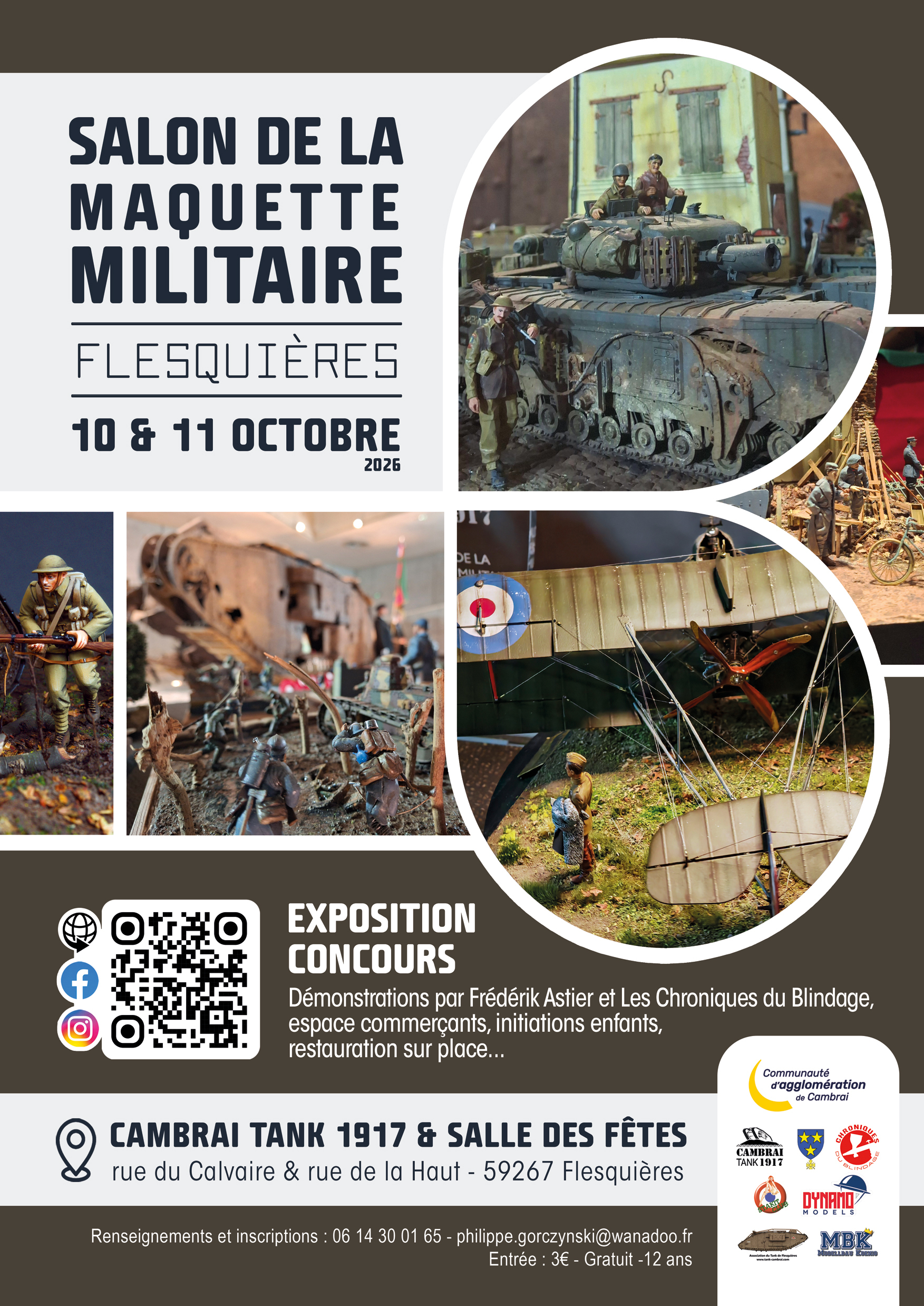 Salon de la maquette militaire Flesquières 2026