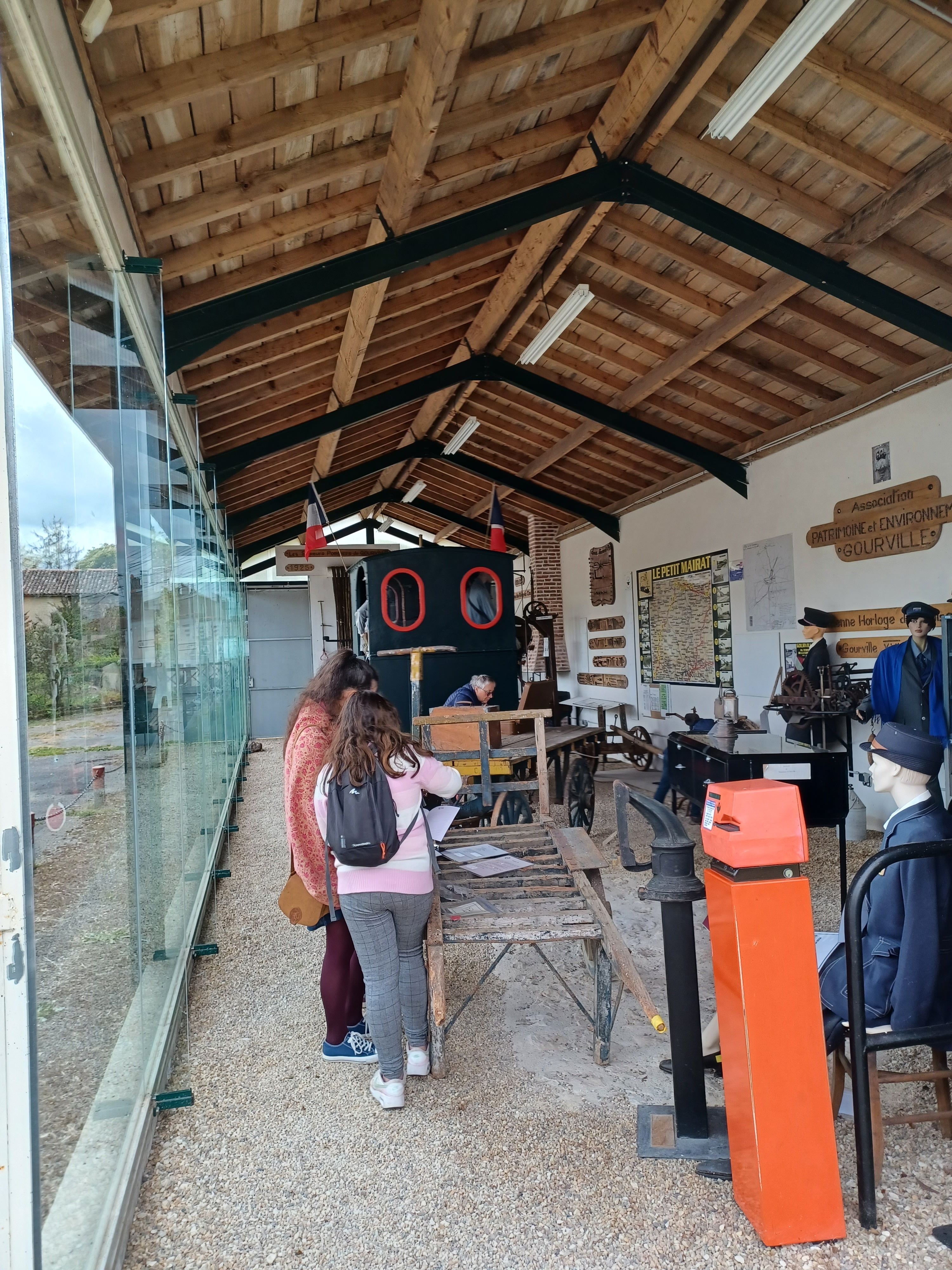 Visite libre du musée de la gare de Gourville