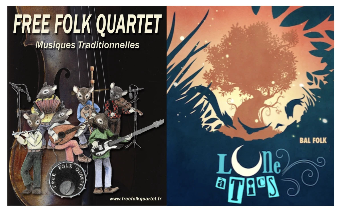 Lune à Tics invite Le Free Folk Quartet