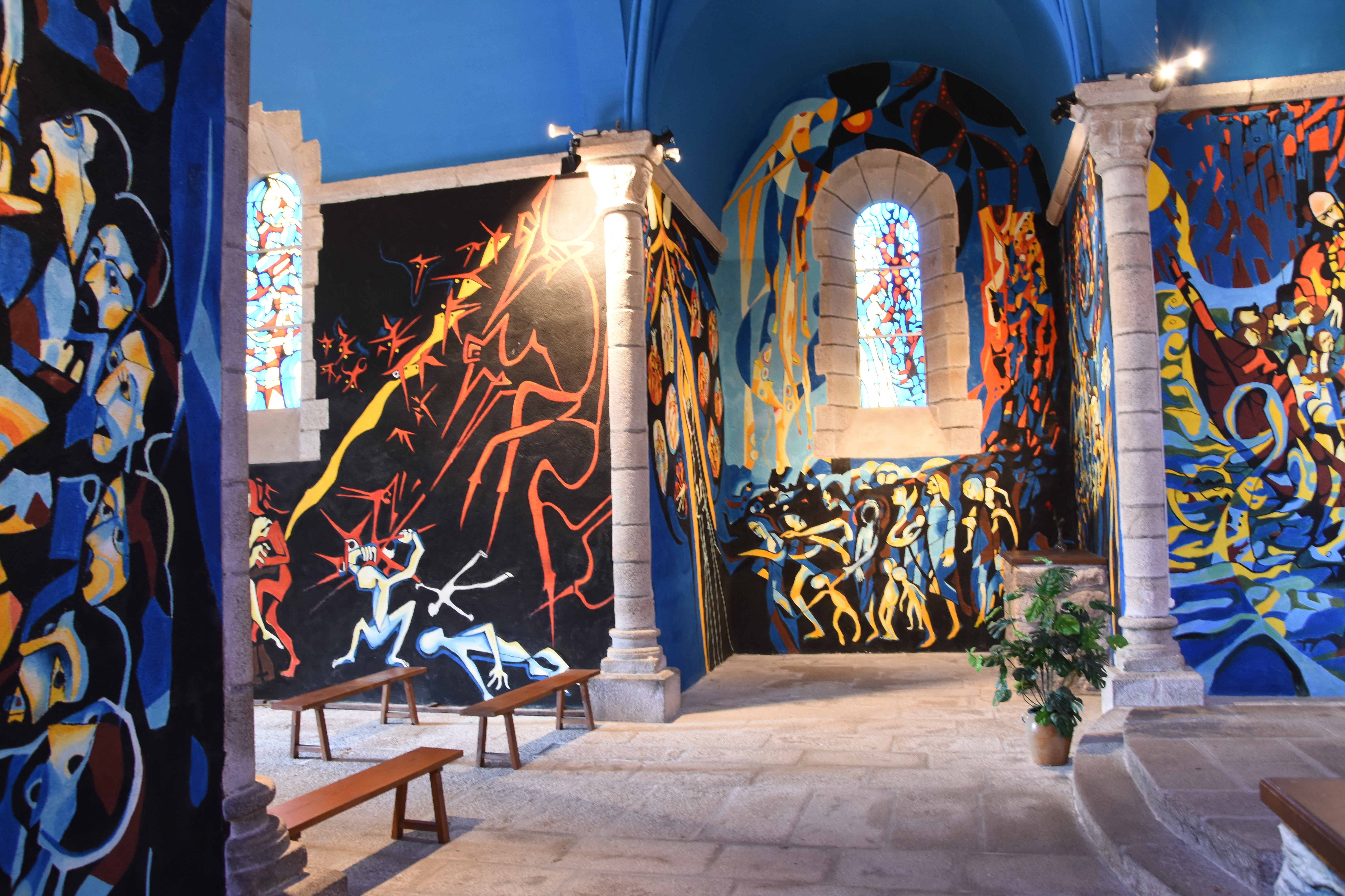 [Visite commentée] 40 ans : premier coup de pinceau dans l'église