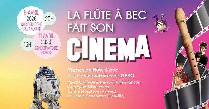 Plongez dans la magie du cinéma à travers un concert unique de flûtes à bec !