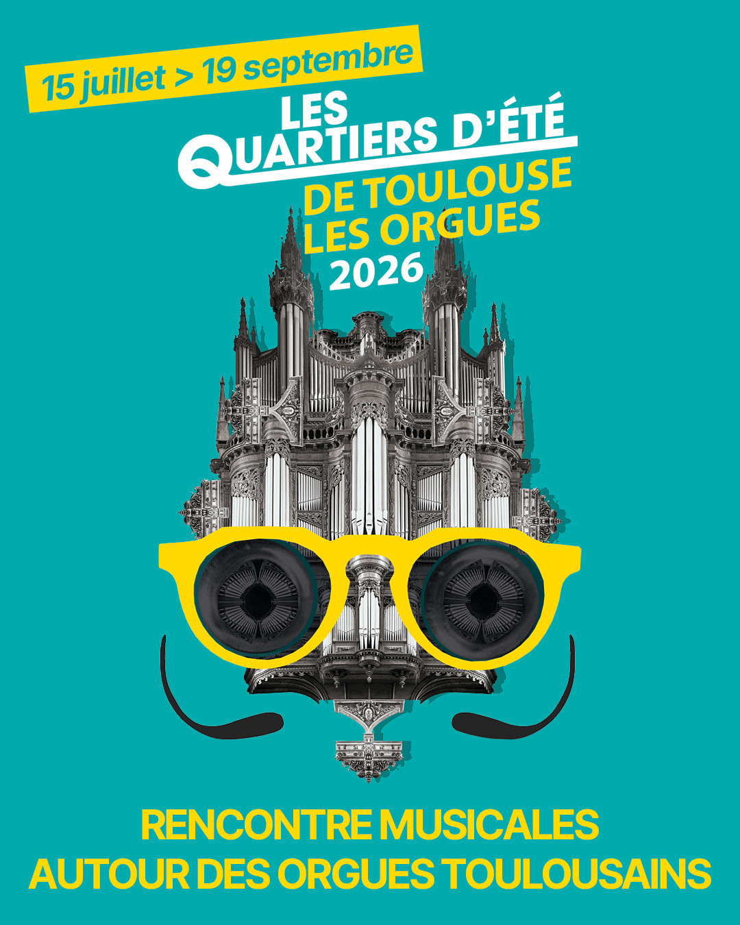 Visite commentée : dans le cadre des Quartiers d'Été de Toulouse les Orgues