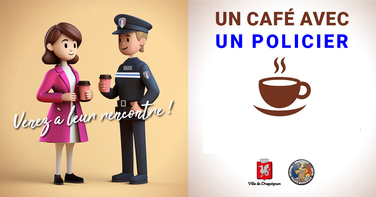 Rencontres - "un café avec un policier"
