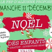 Le FEP d’Alzonne propose le Noël des enfants