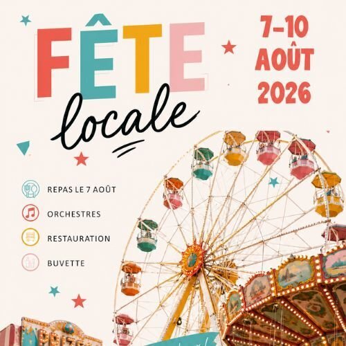 Fête locale - Du 7 au 10 août