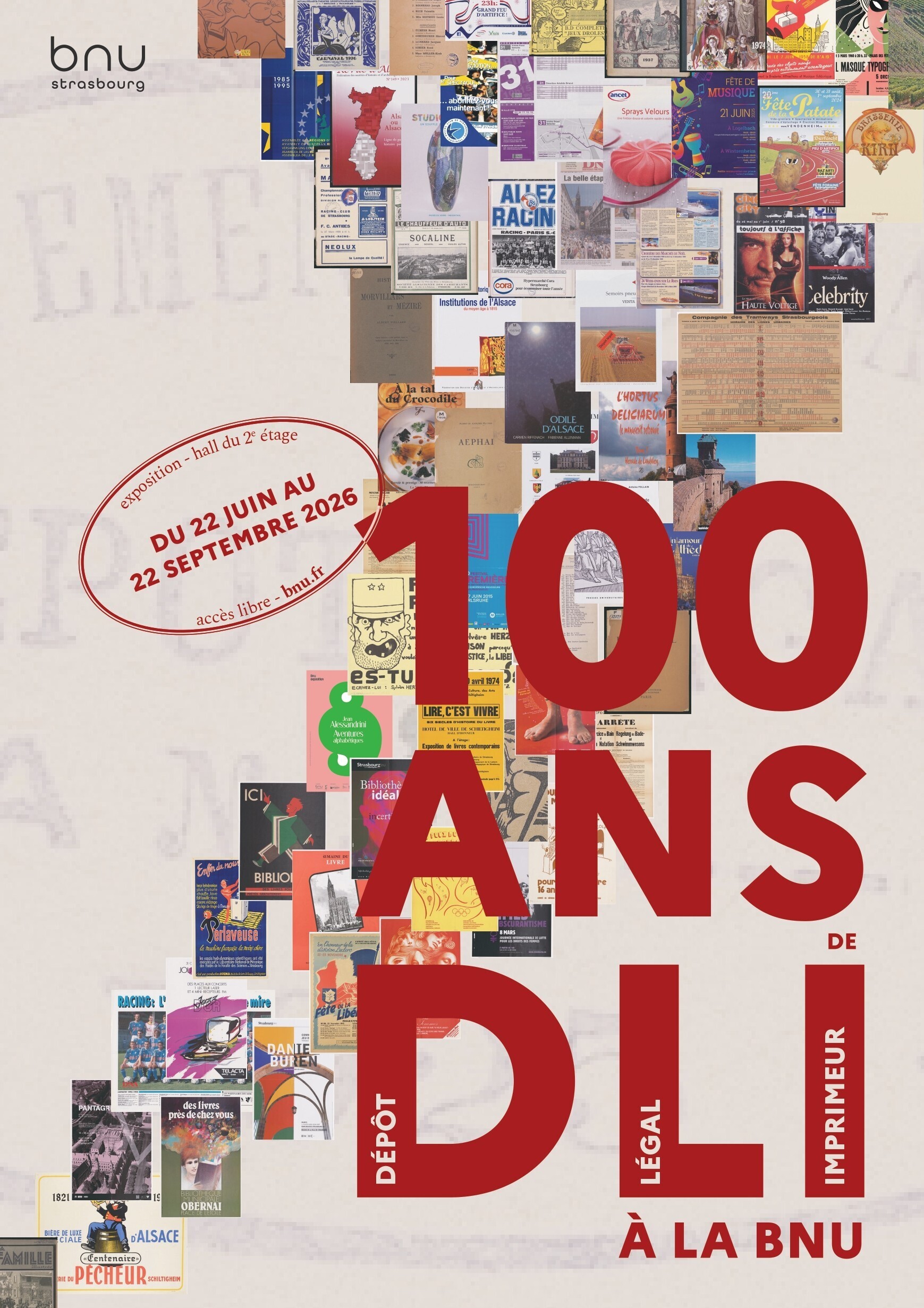 100 ans de Dépôt légal imprimeur à la Bnu