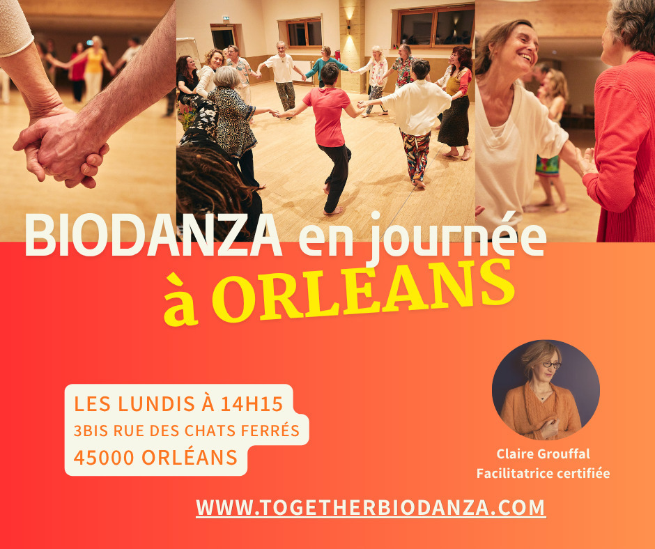 BIODANZA® les lundis après-midis à ORLEANS