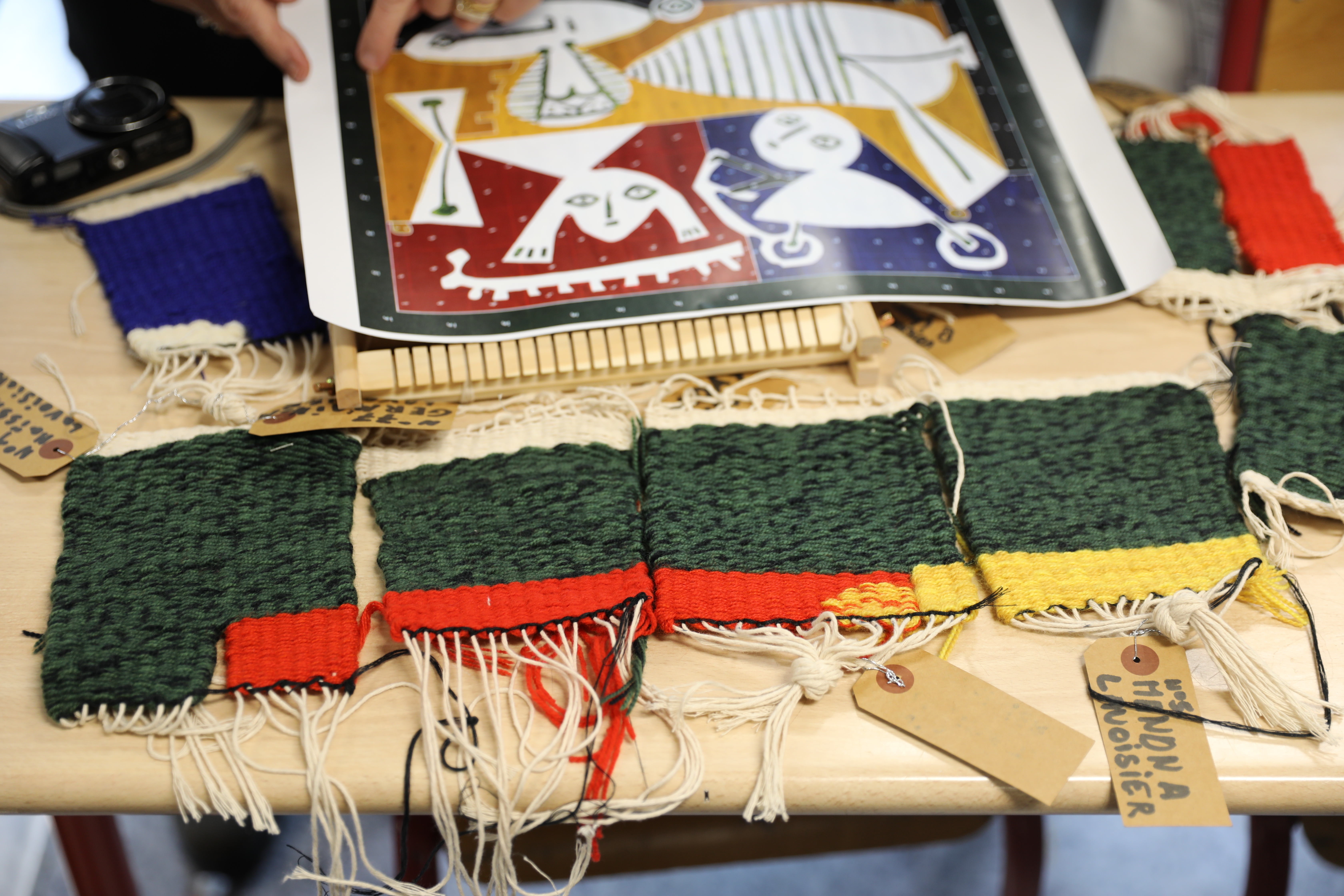 Je tisse Picasso - Restitution d'un projet d'éducation artistique et culturelle