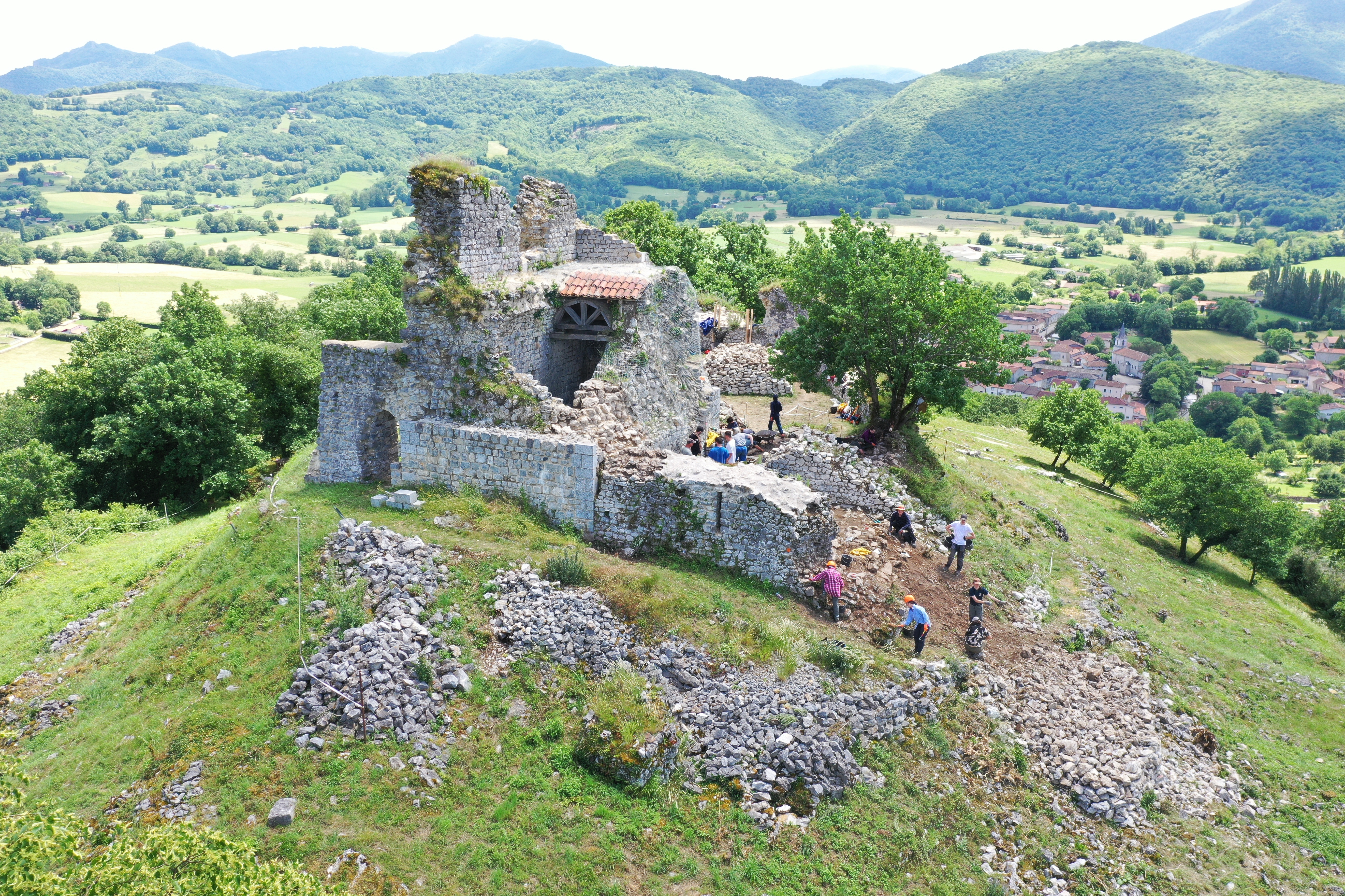 Visite du château Izaut-de-l'Hôtel
