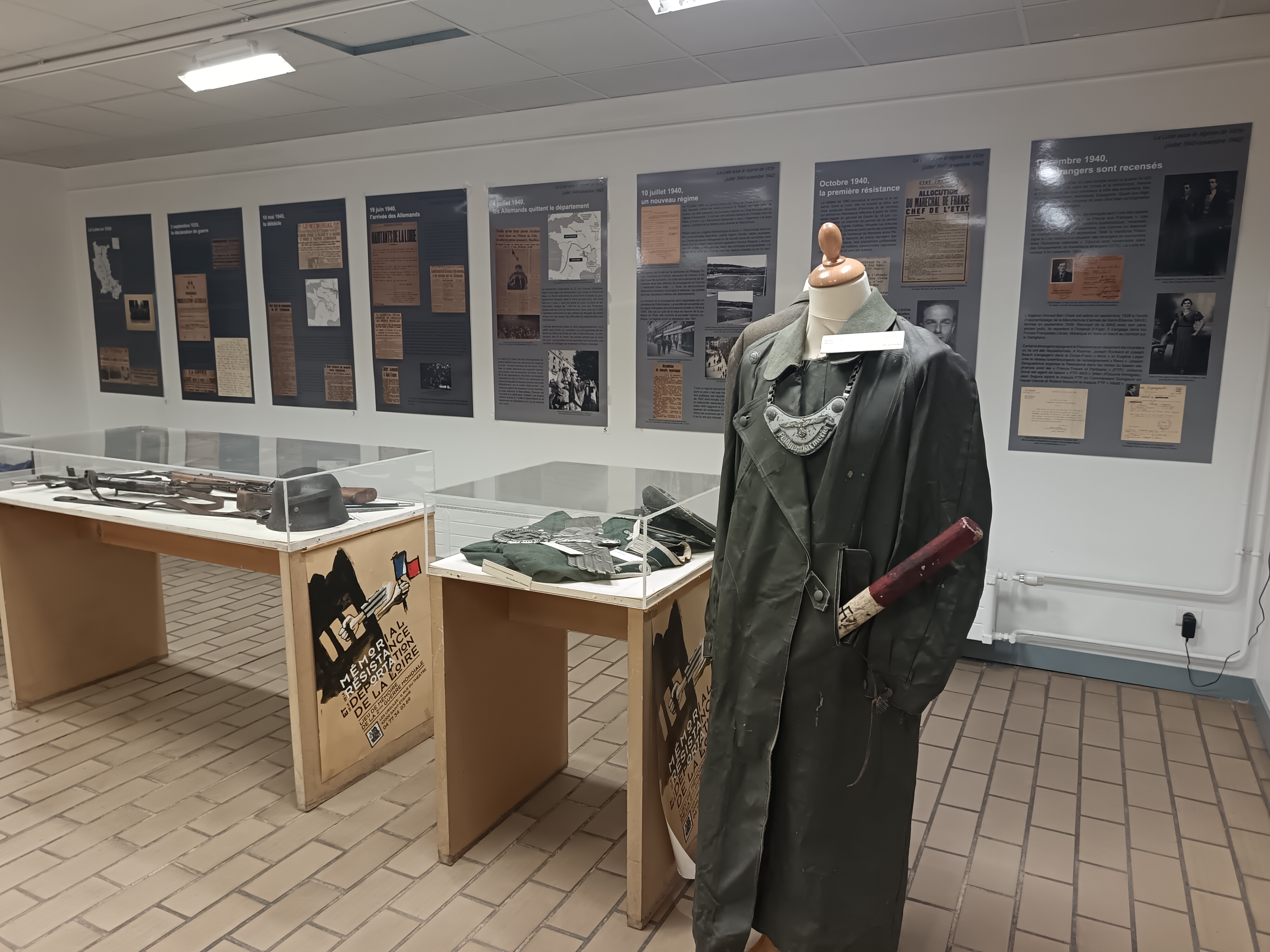Visite guidée du Mémorial de la Résistance et de la Déportation de la Loire