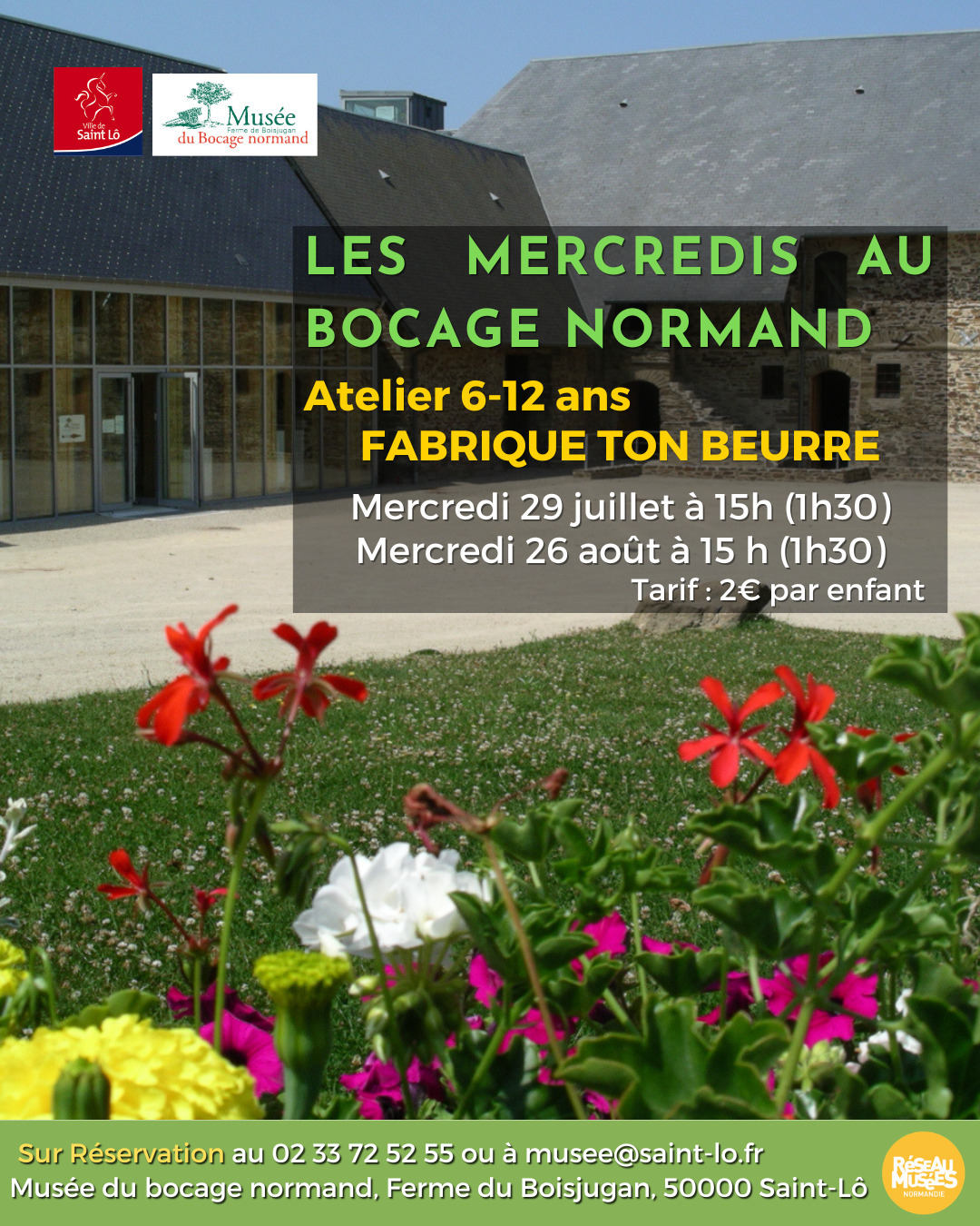 Atelier Fabrique ton beurre