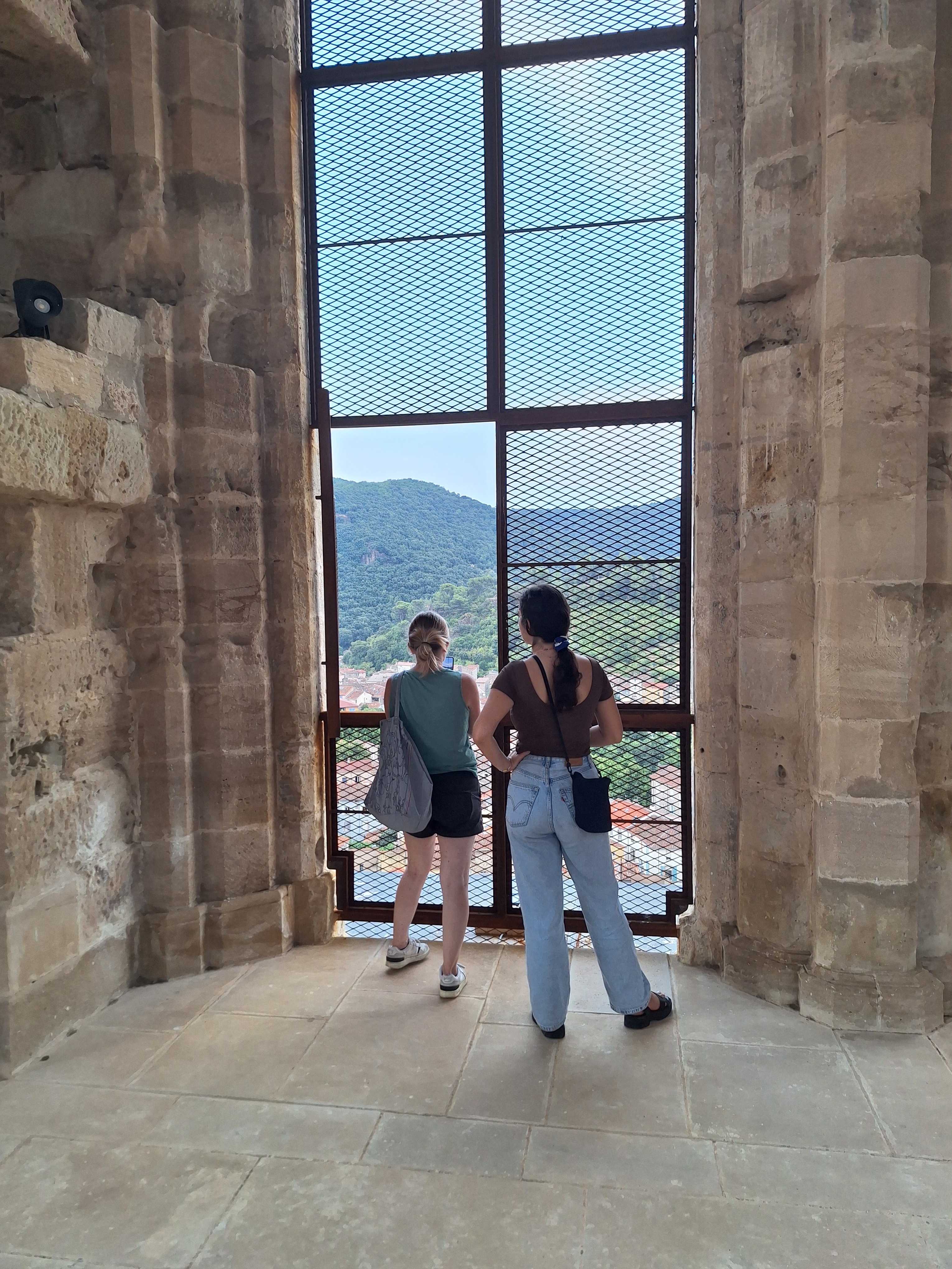Le belvédère au sommet de la cathédrale