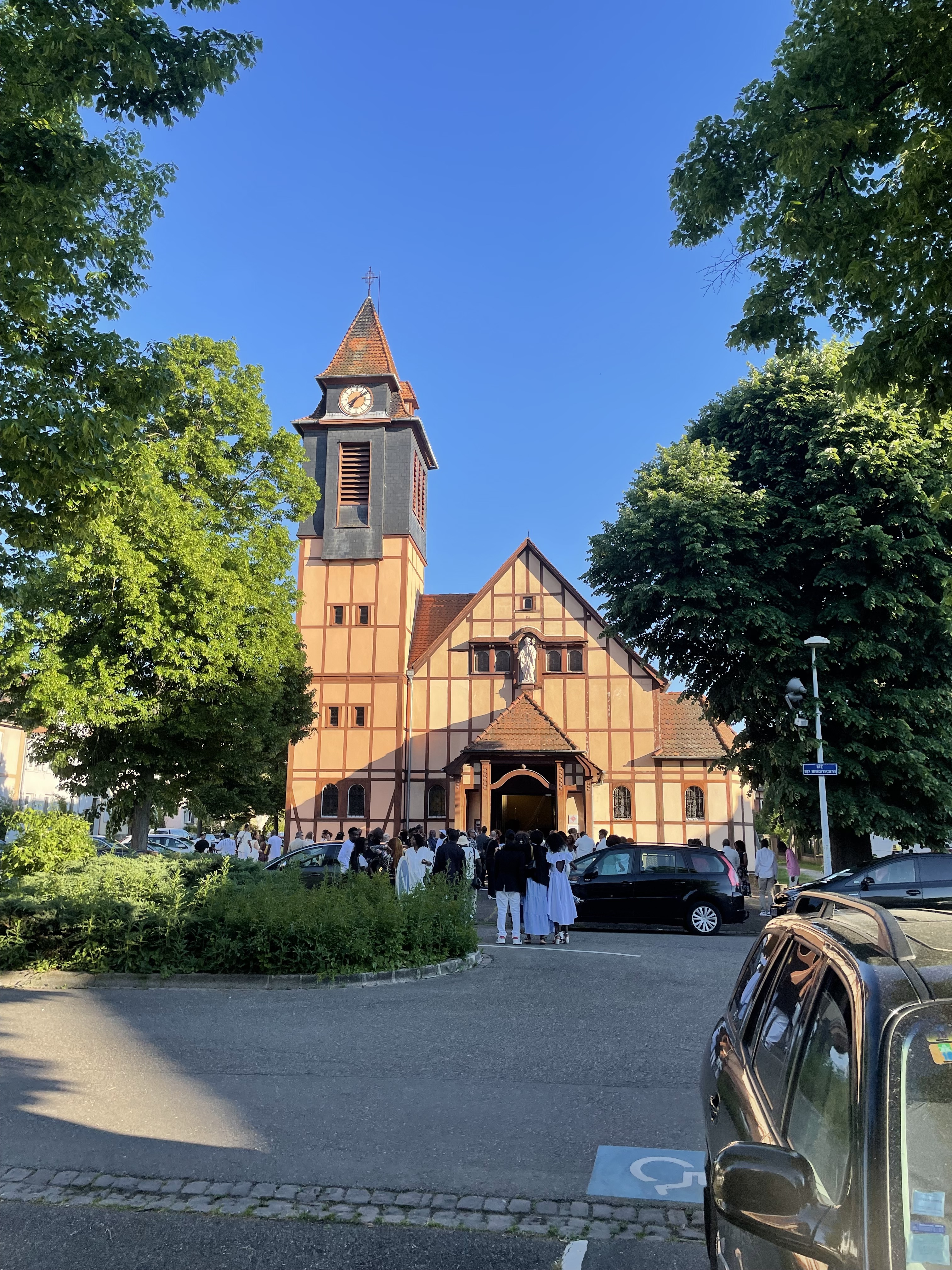 A la découverte d'une église à pans de bois