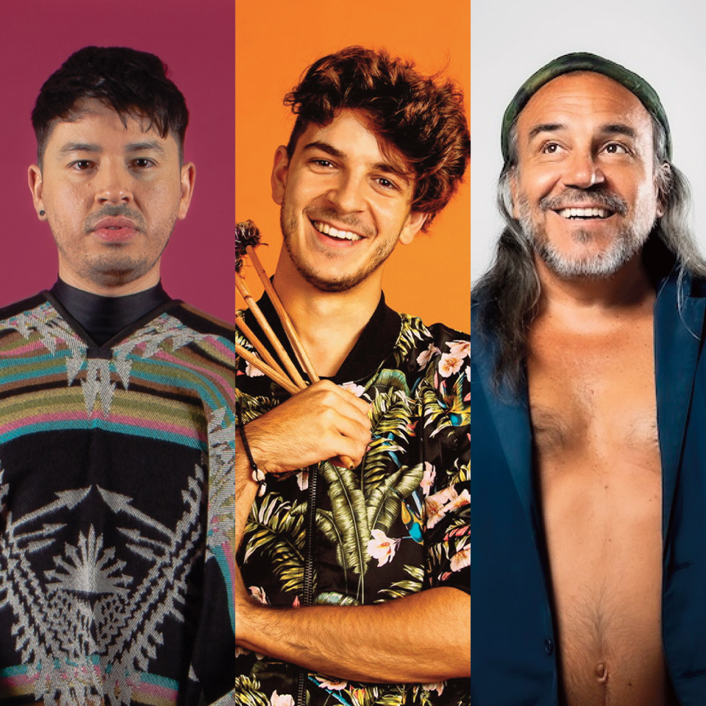 MANU SIJA, LUCAS DORADO & MININO GARAY